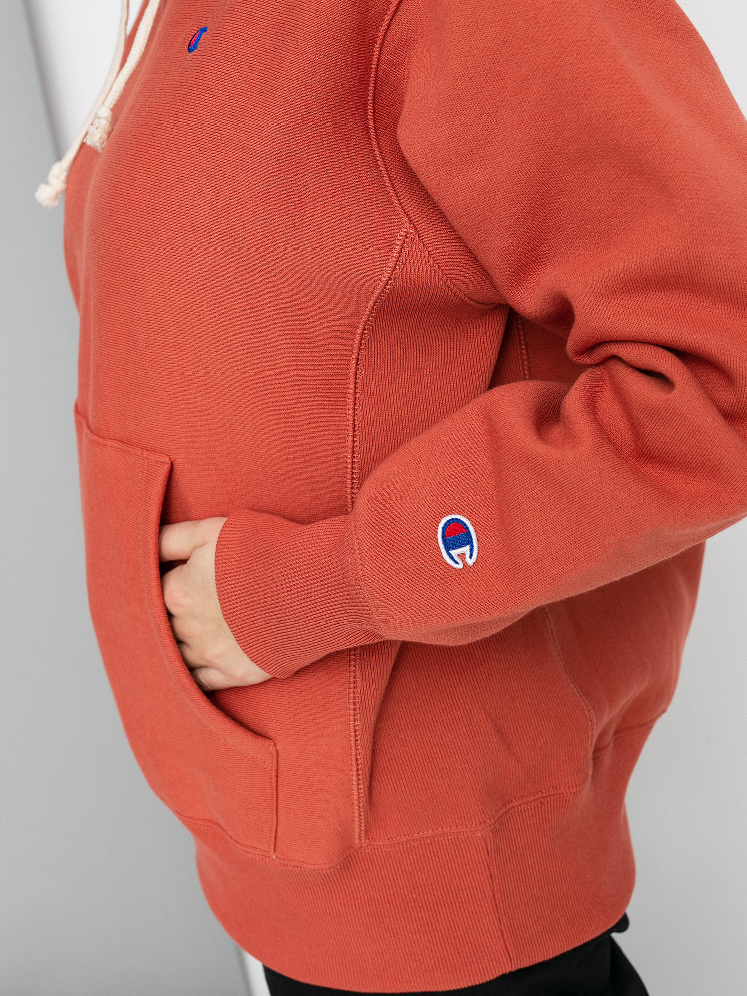 Bluza z kapturem Champion Sweatshirt HD 113350 Wmn (erd)