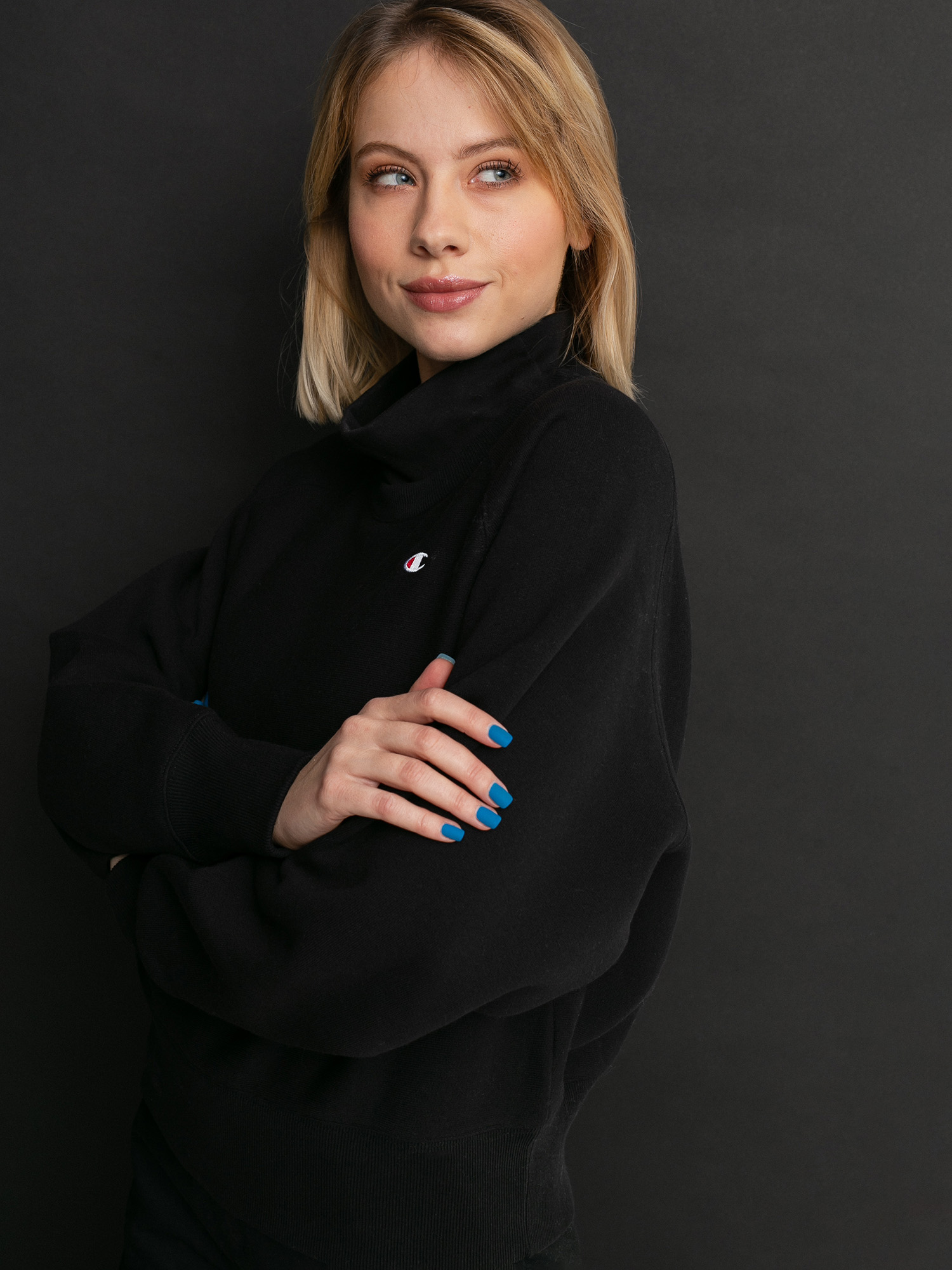 Bluza Champion Crewneck Sweatshirt 113352 Wmn (nbk)