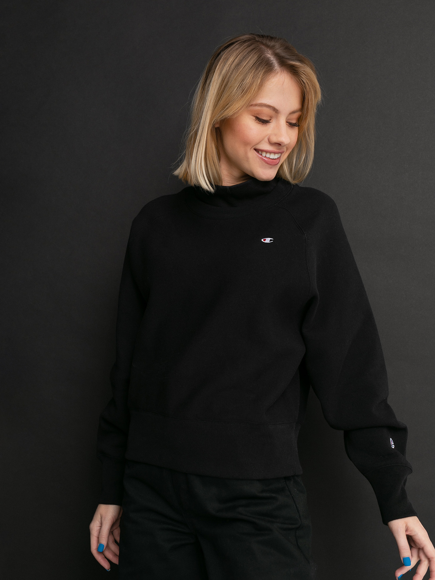 Bluza Champion Crewneck Sweatshirt 113352 Wmn (nbk)