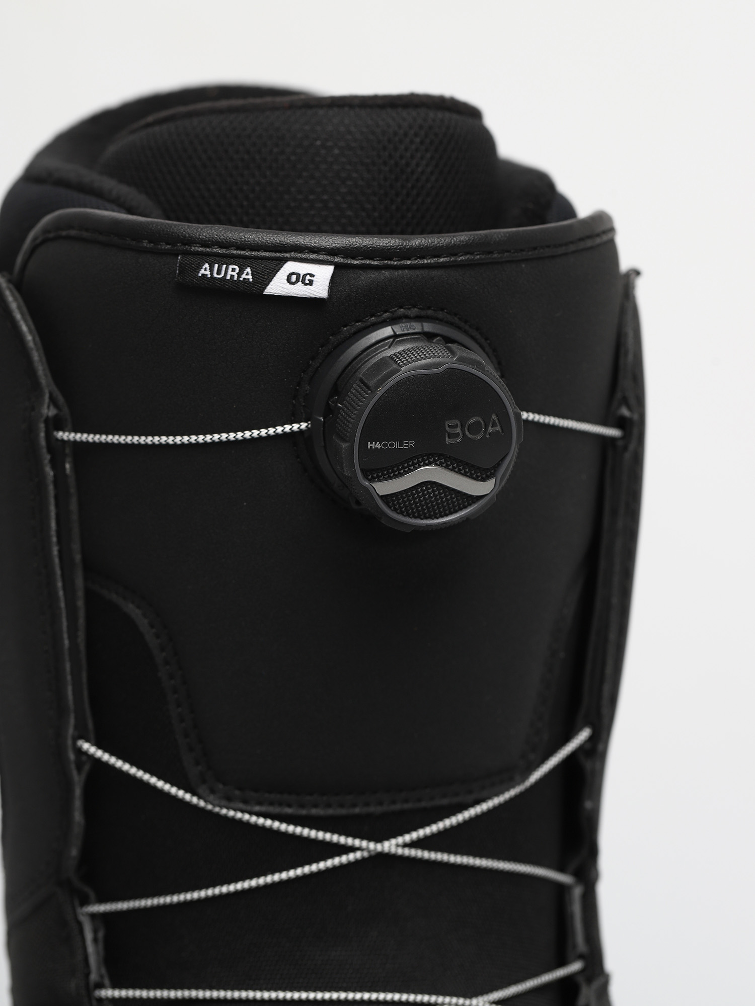 Męskie Buty snowboardowe Vans Aura Og (black/white)