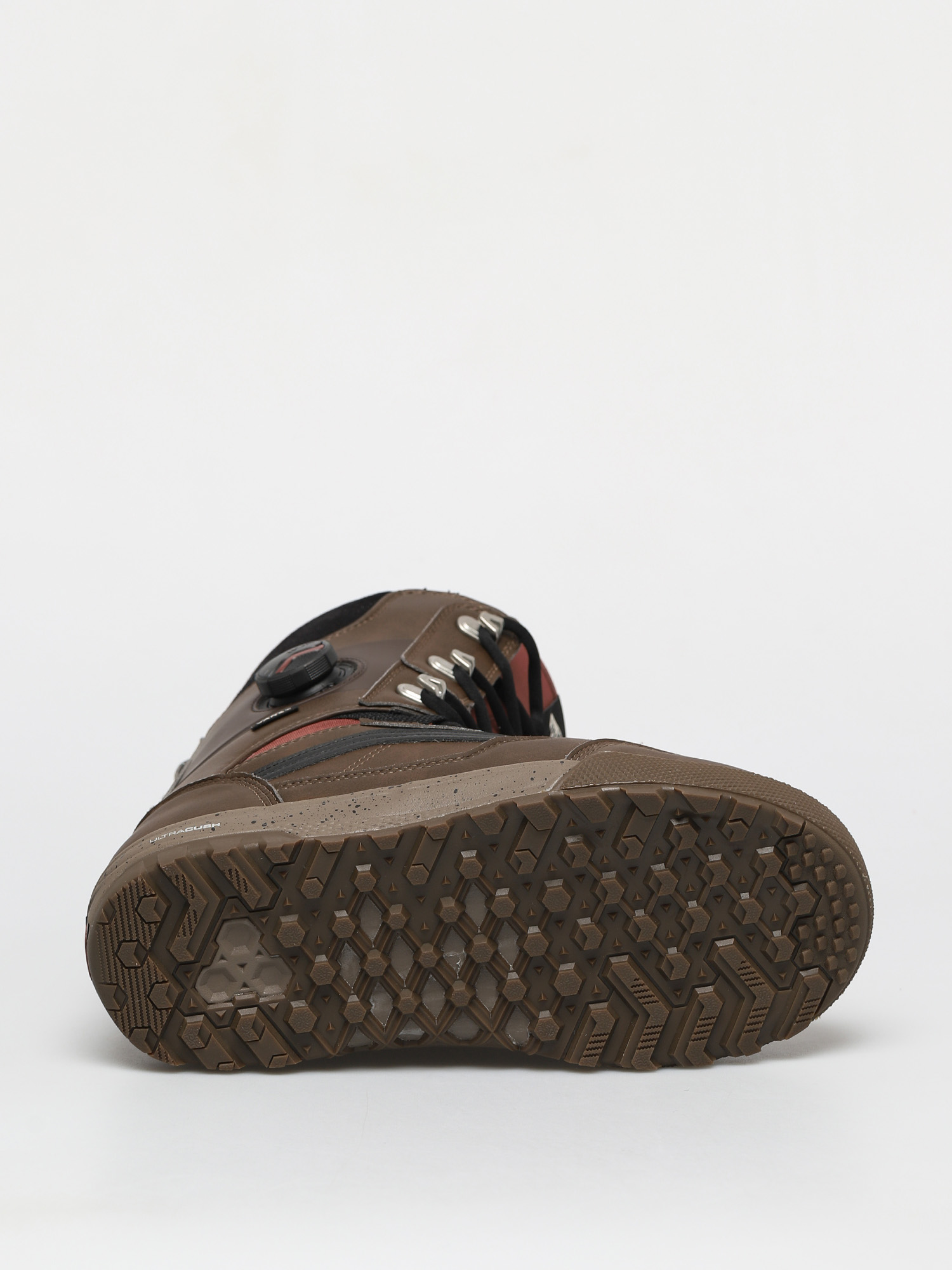 Męskie Buty snowboardowe Vans Invado Pro (brown/red)