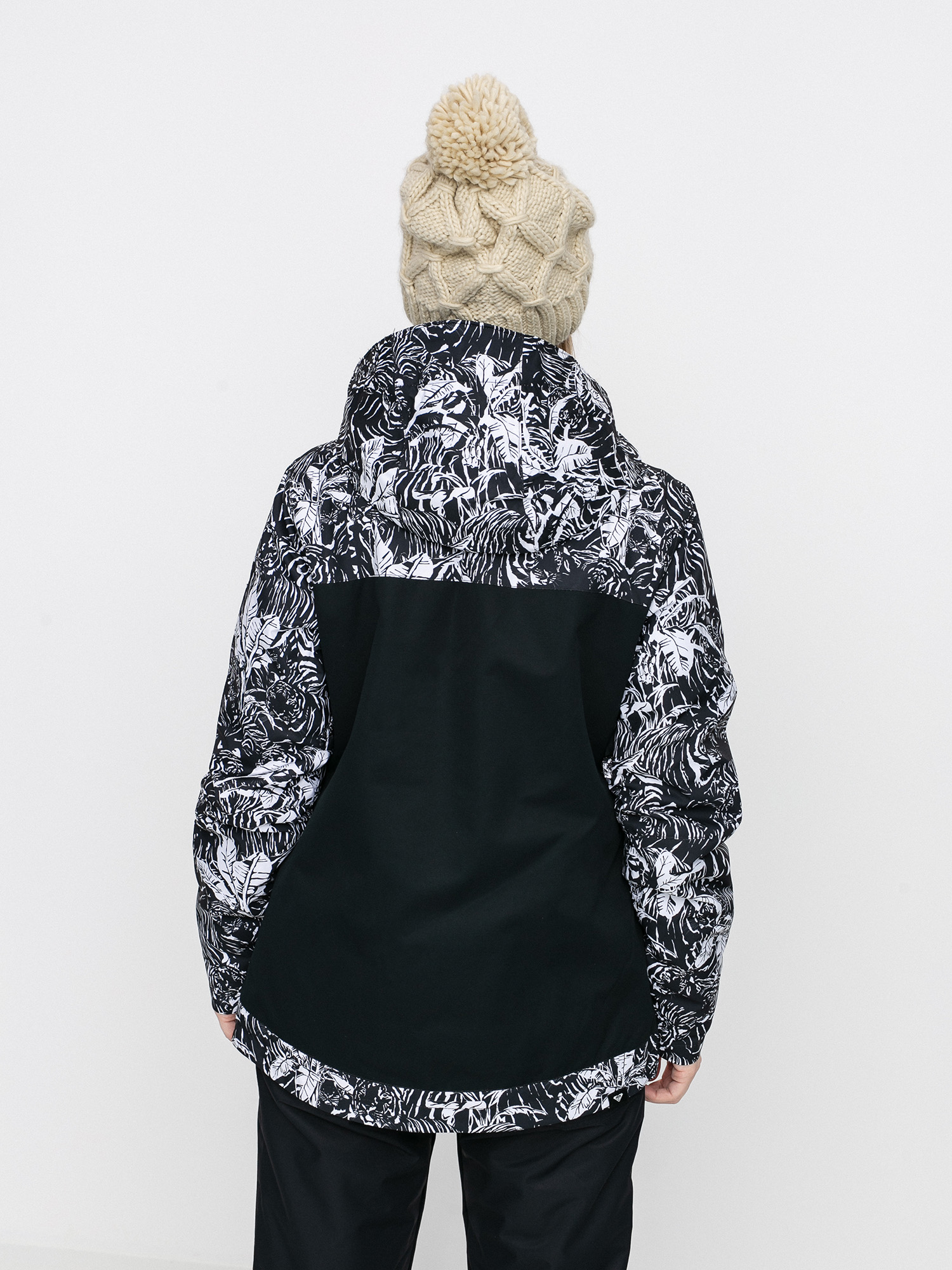 Damska Kurtka snowboardowa Roxy Jetty Block (true black tiger camo)
