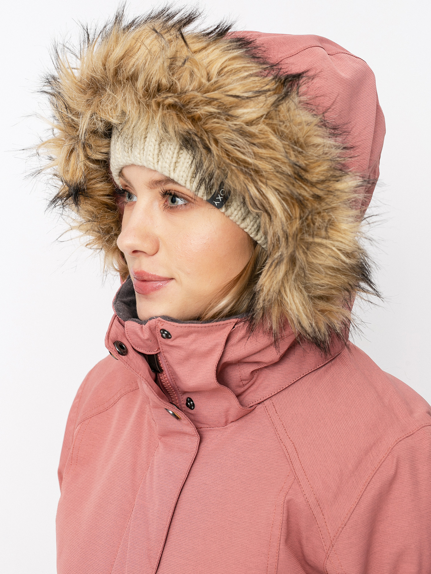 Damska Kurtka snowboardowa Roxy Meade (dusty rose)