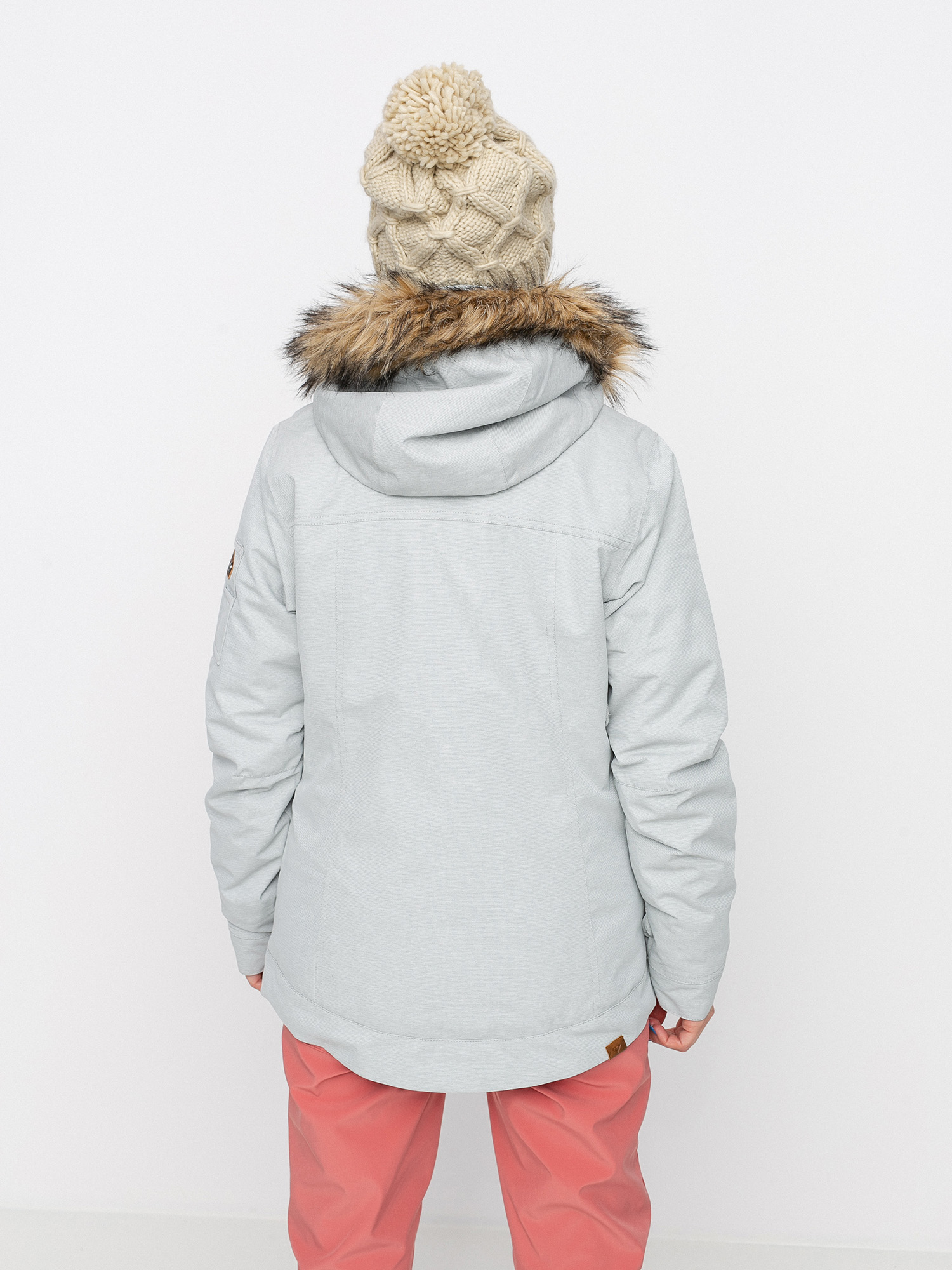 Damska Kurtka snowboardowa Roxy Meade (heather grey)