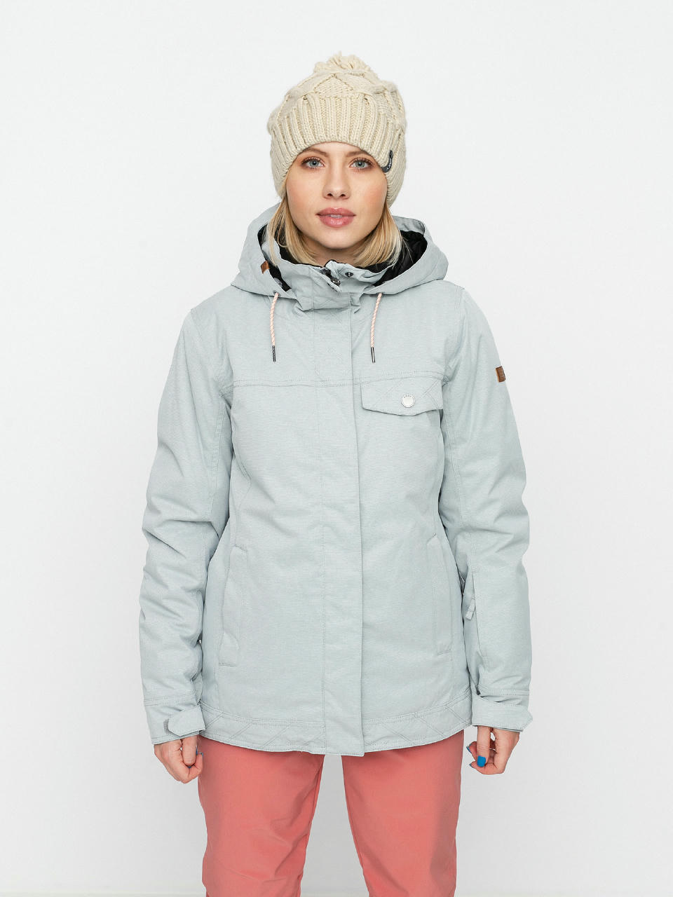 Damska Kurtka snowboardowa Roxy Billie (heather grey)