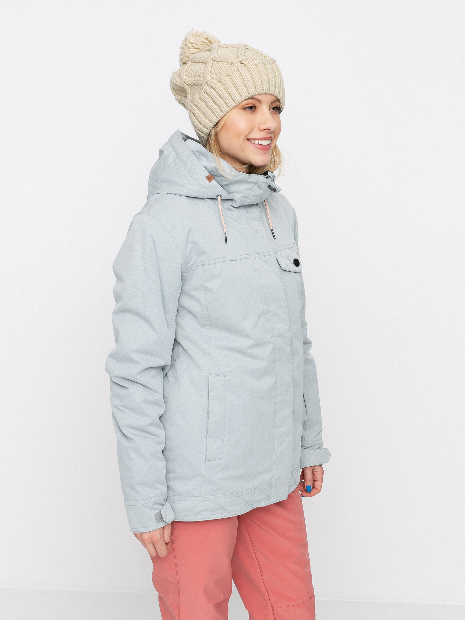 Damska Kurtka snowboardowa Roxy Billie (heather grey)