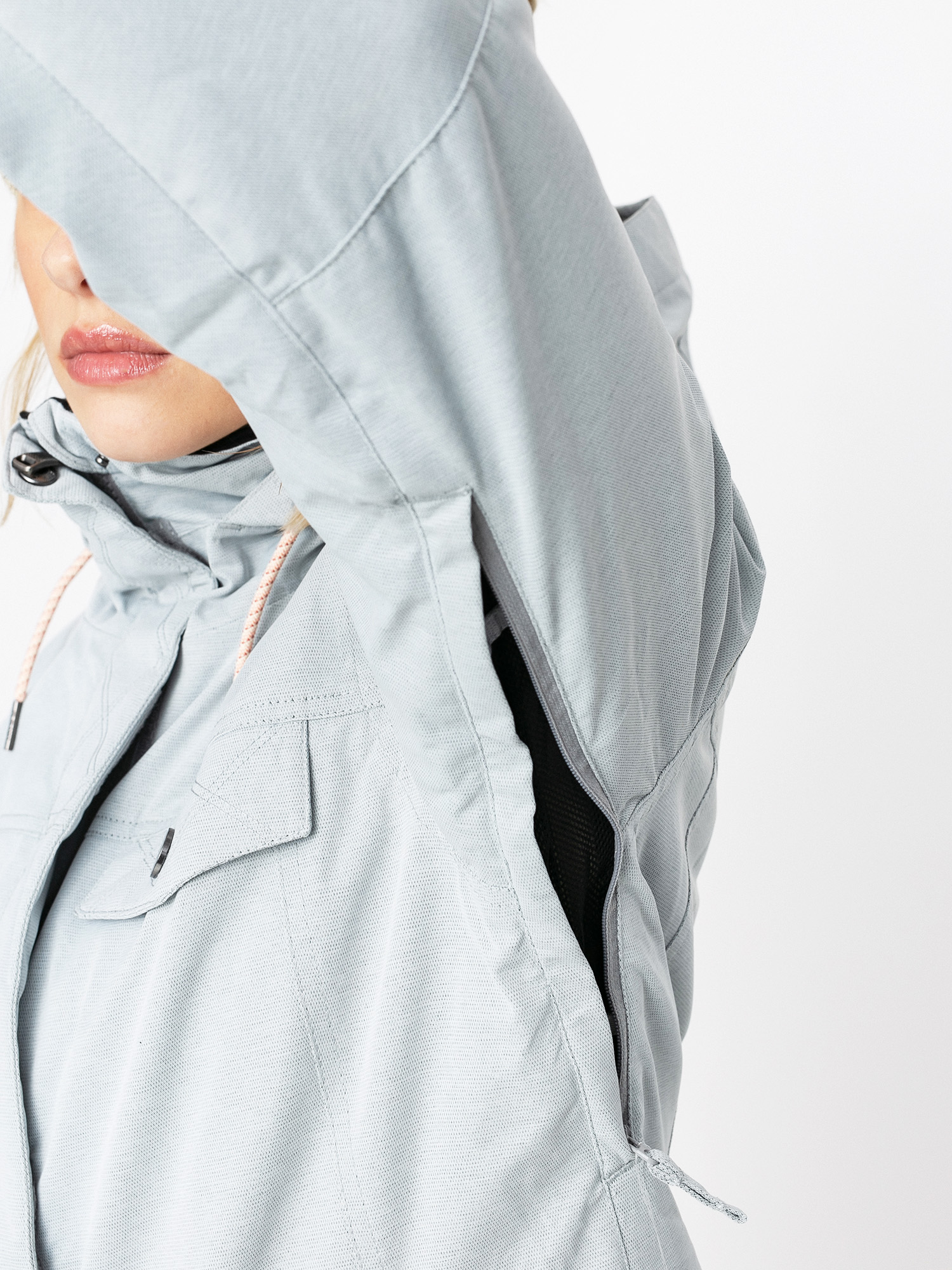 Damska Kurtka snowboardowa Roxy Billie (heather grey)