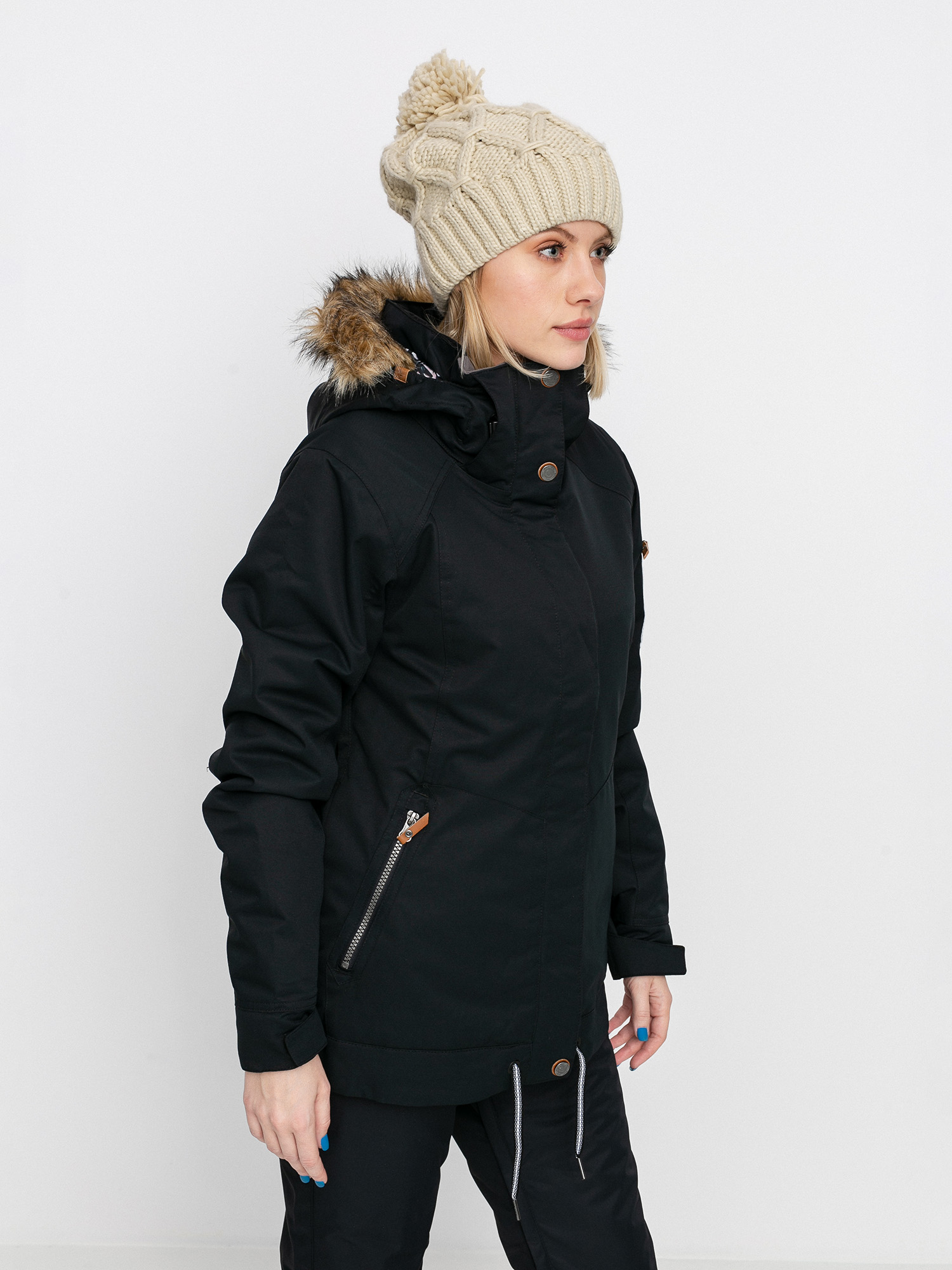 Damska Kurtka snowboardowa Roxy Meade (true black)
