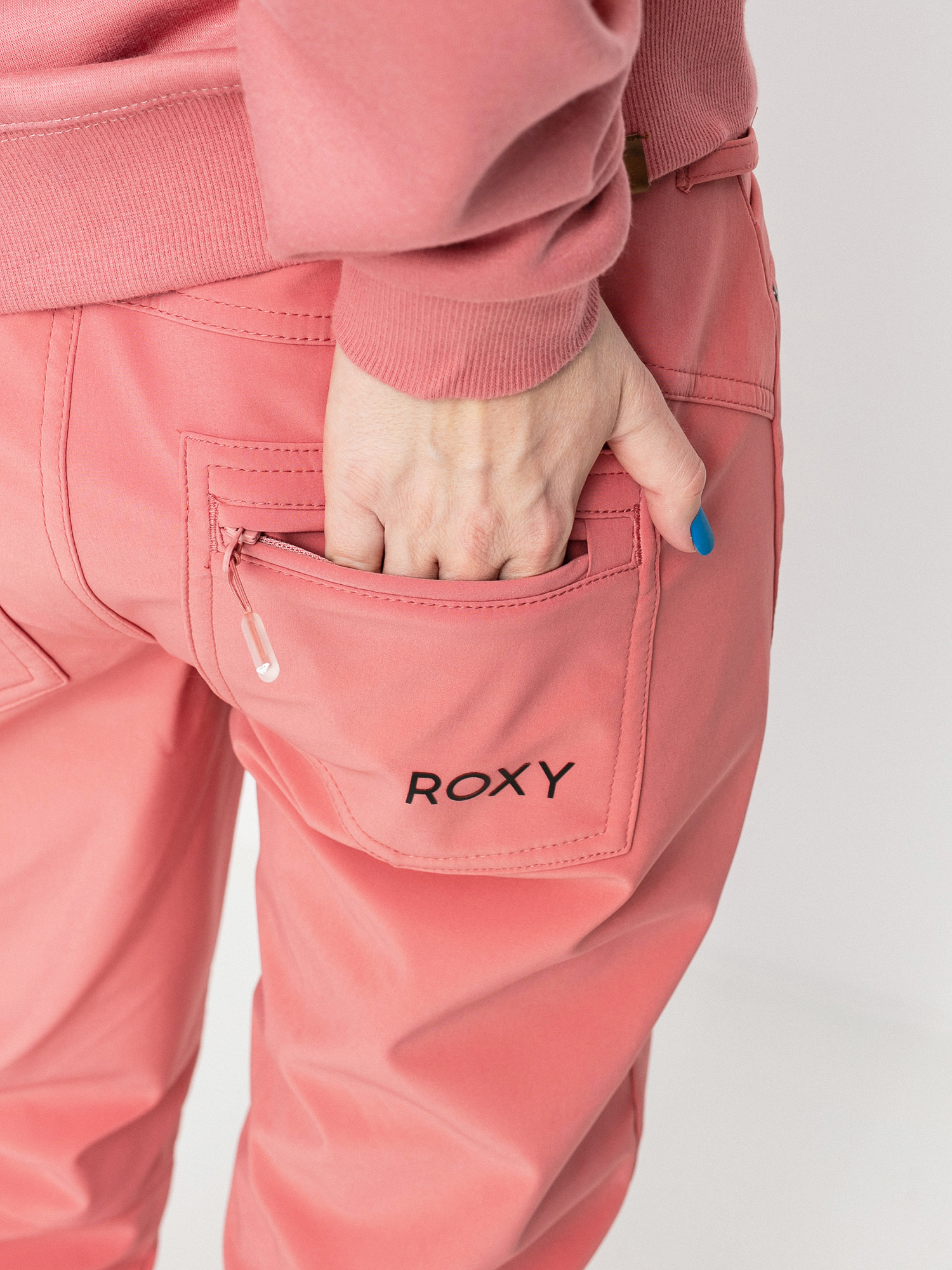 Damskie Spodnie snowboardowe Roxy Creek (dusty rose)