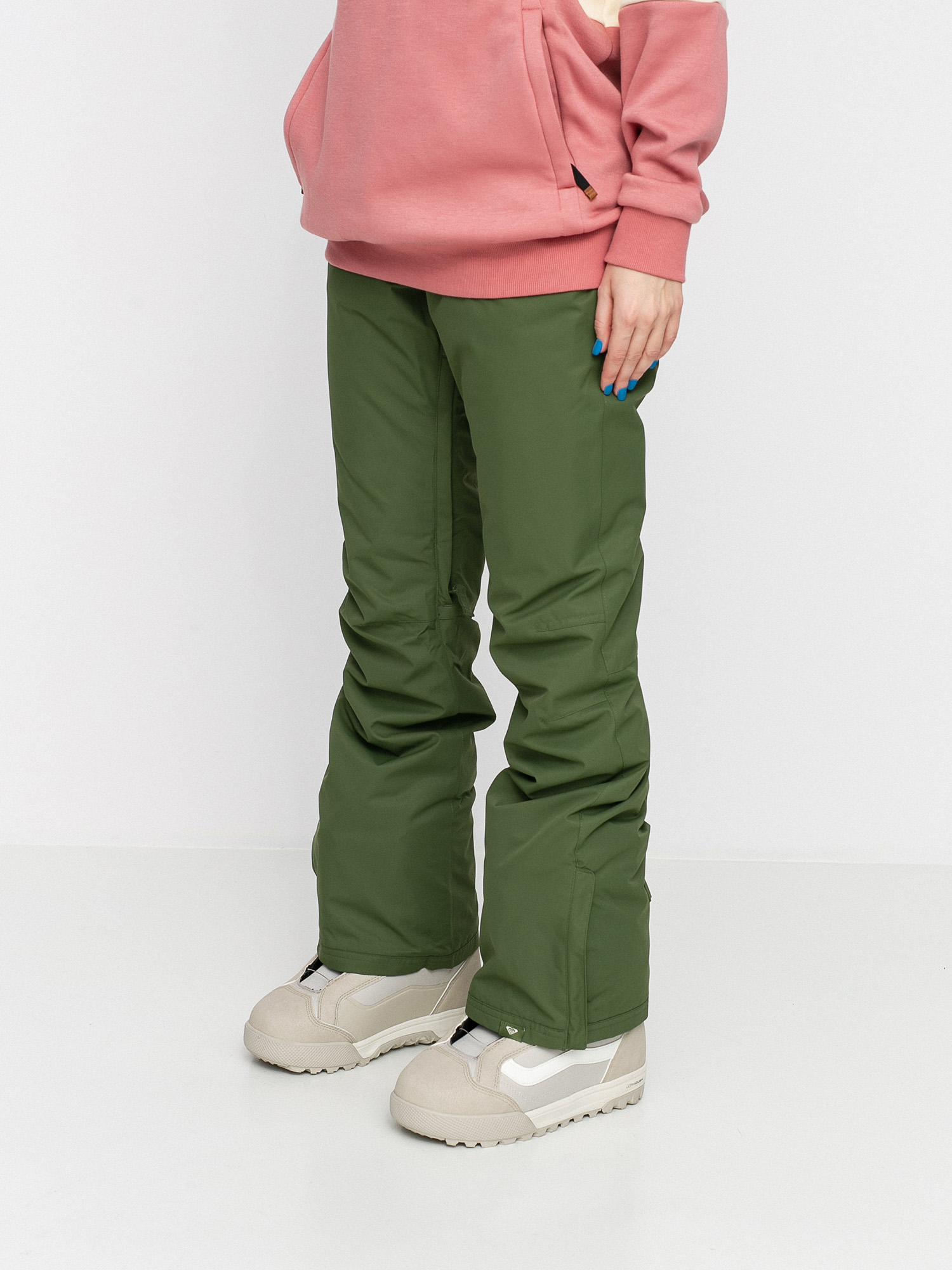 Damskie Spodnie snowboardowe Roxy Backyard (bronze green)