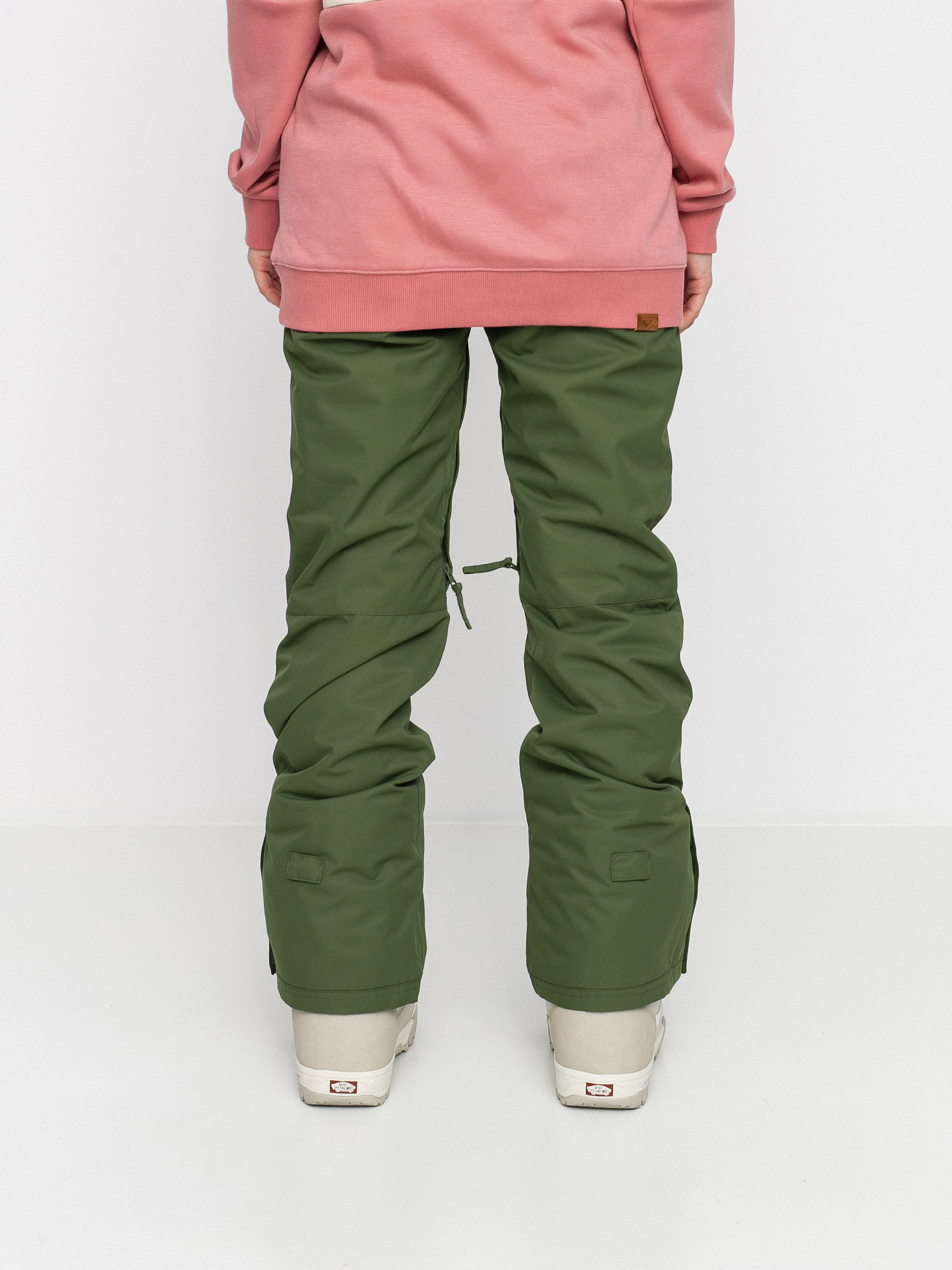 Damskie Spodnie snowboardowe Roxy Backyard (bronze green)