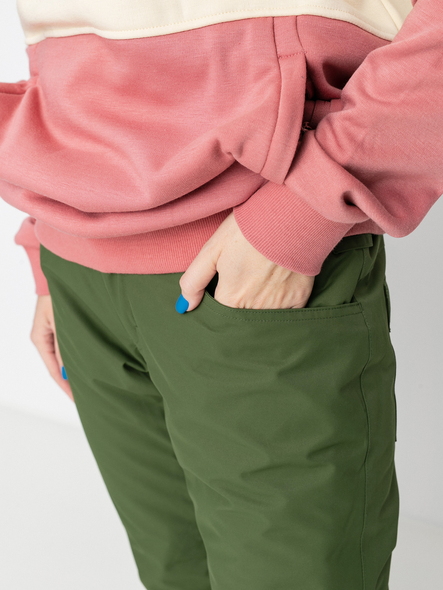 Damskie Spodnie snowboardowe Roxy Backyard (bronze green)