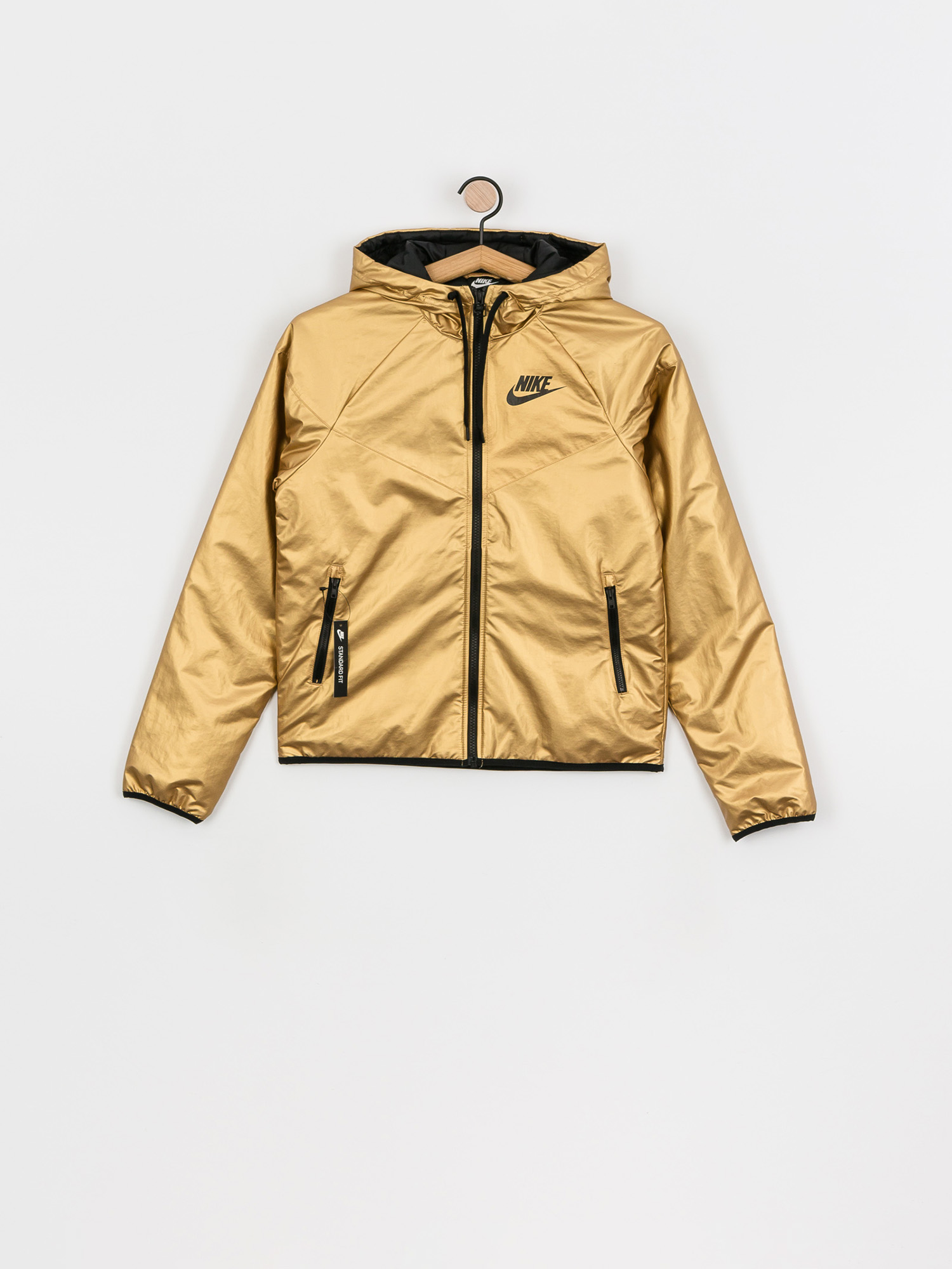 Kurtka Nike Syn Fill Wr Jkt Mtlc Wmn (metallic gold/black/black)