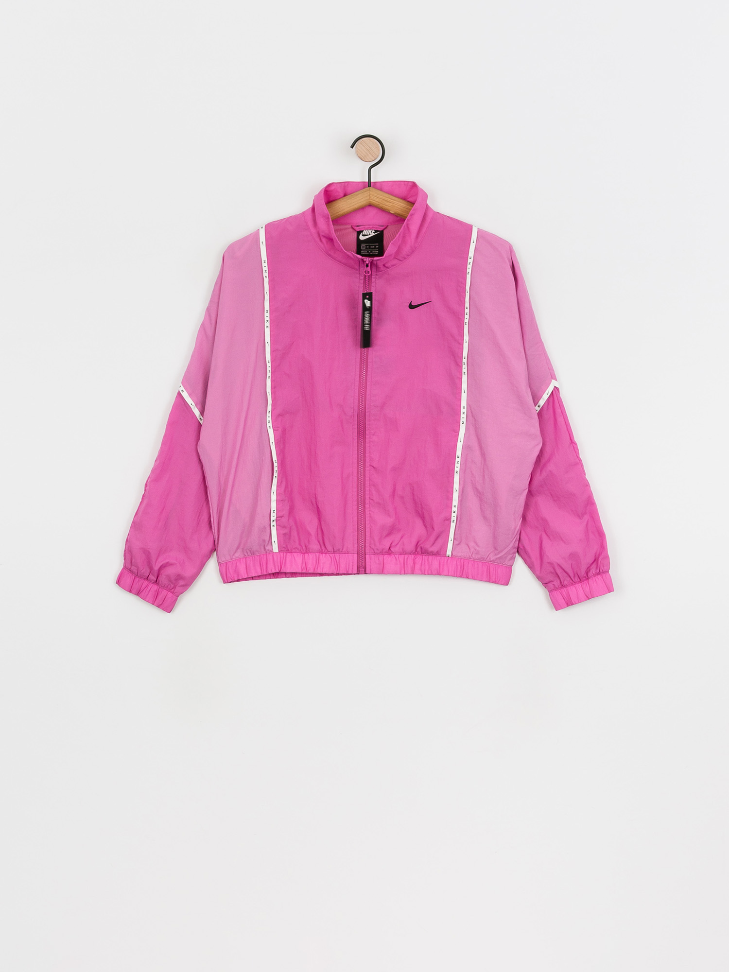 Kurtka Nike Wvn Piping Wmn (cosmic fuchsia/magic flamingo/black)