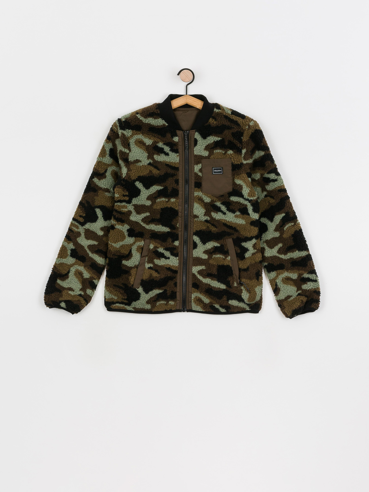 Kurtka Volcom Reversible Polar Wmn (service green)