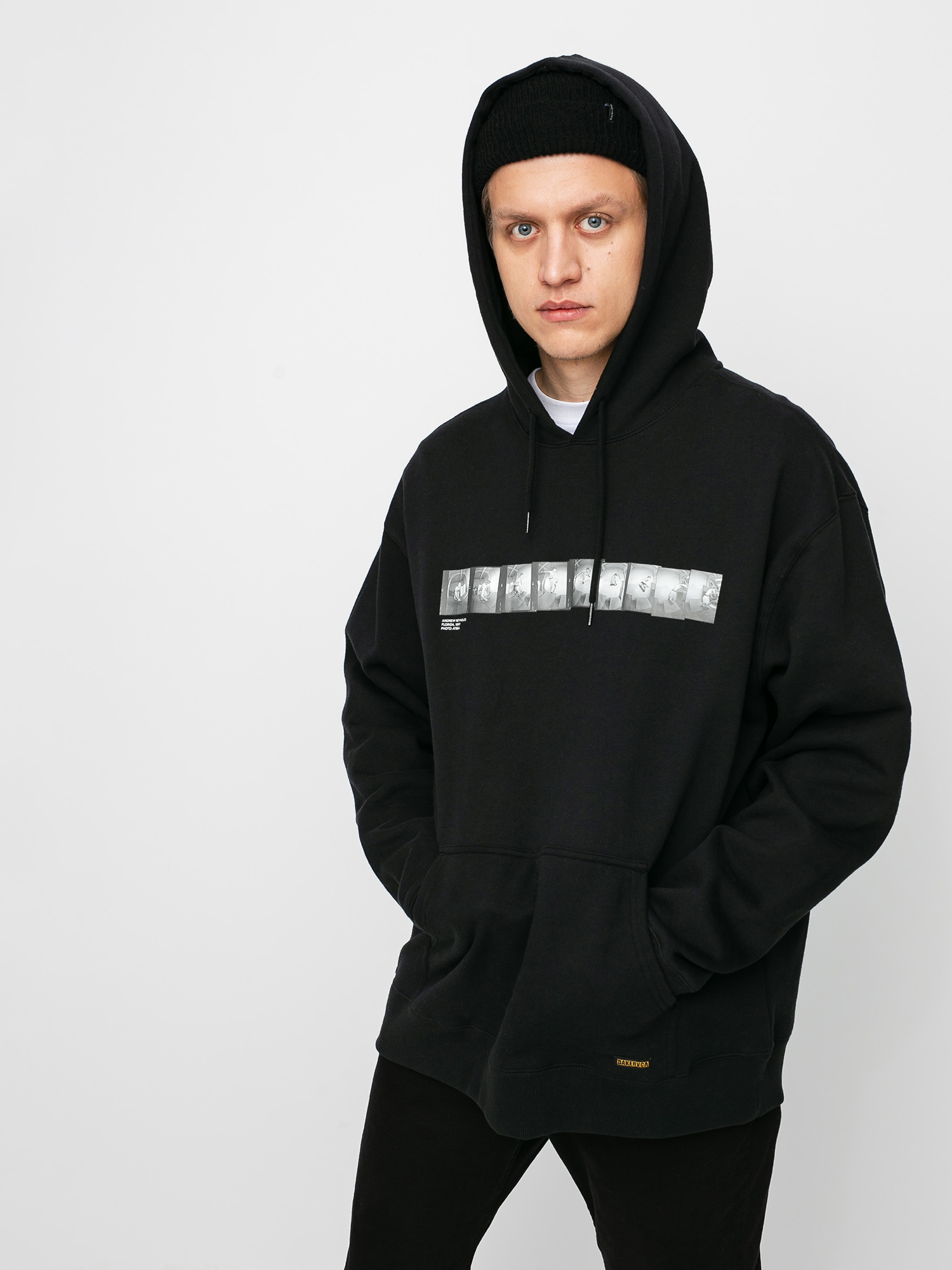 Bluza z kapturem RVCA X Baker Photo HD (black)