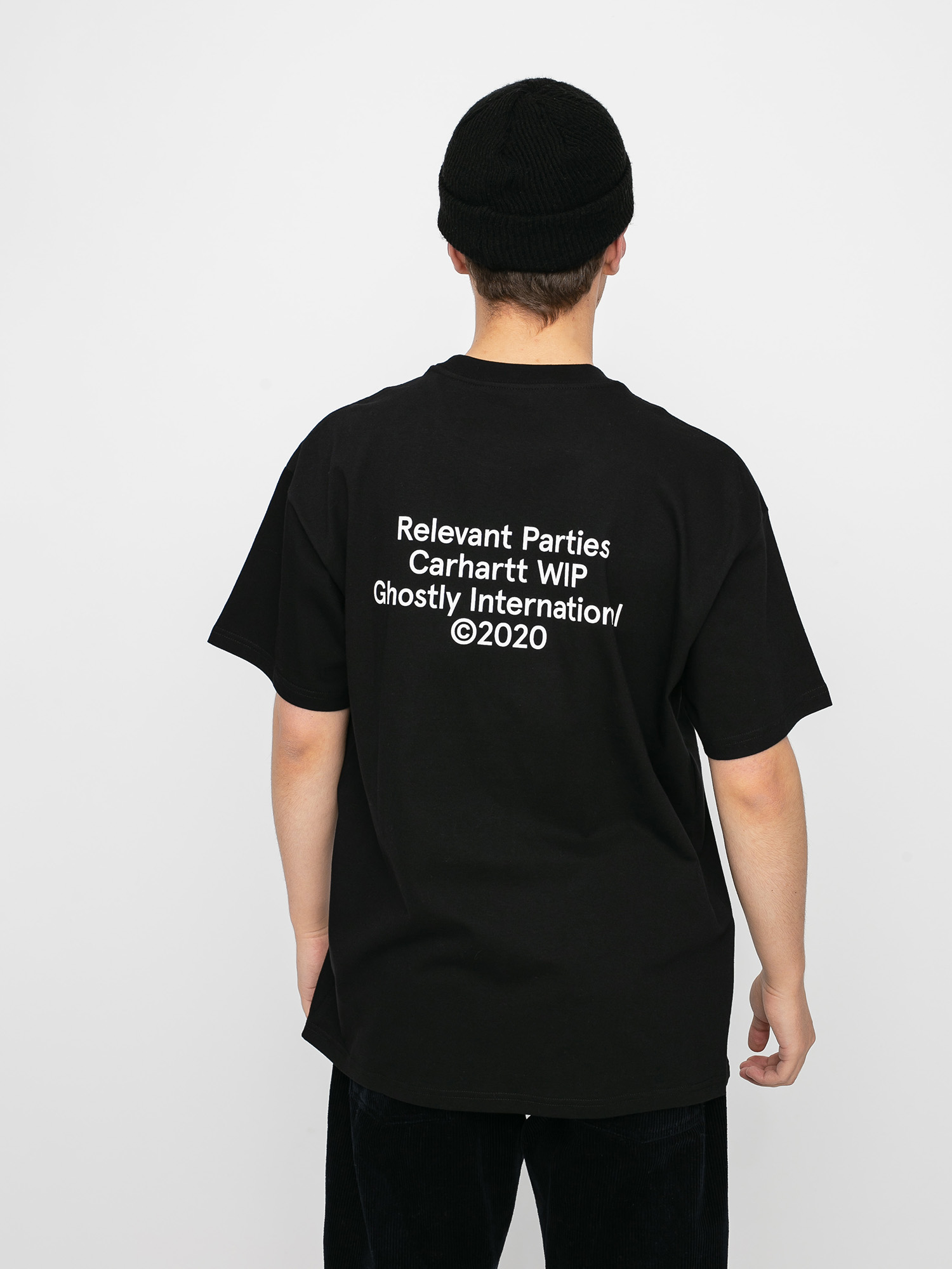 T-shirt Carhartt WIP X Relevant Parties Ghostly (black)