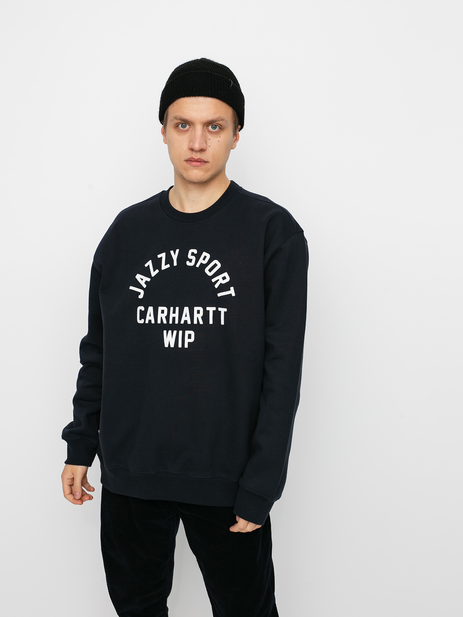 Bluza Carhartt WIP X Relevant Parties Jazzy Sport (dark navy/white)