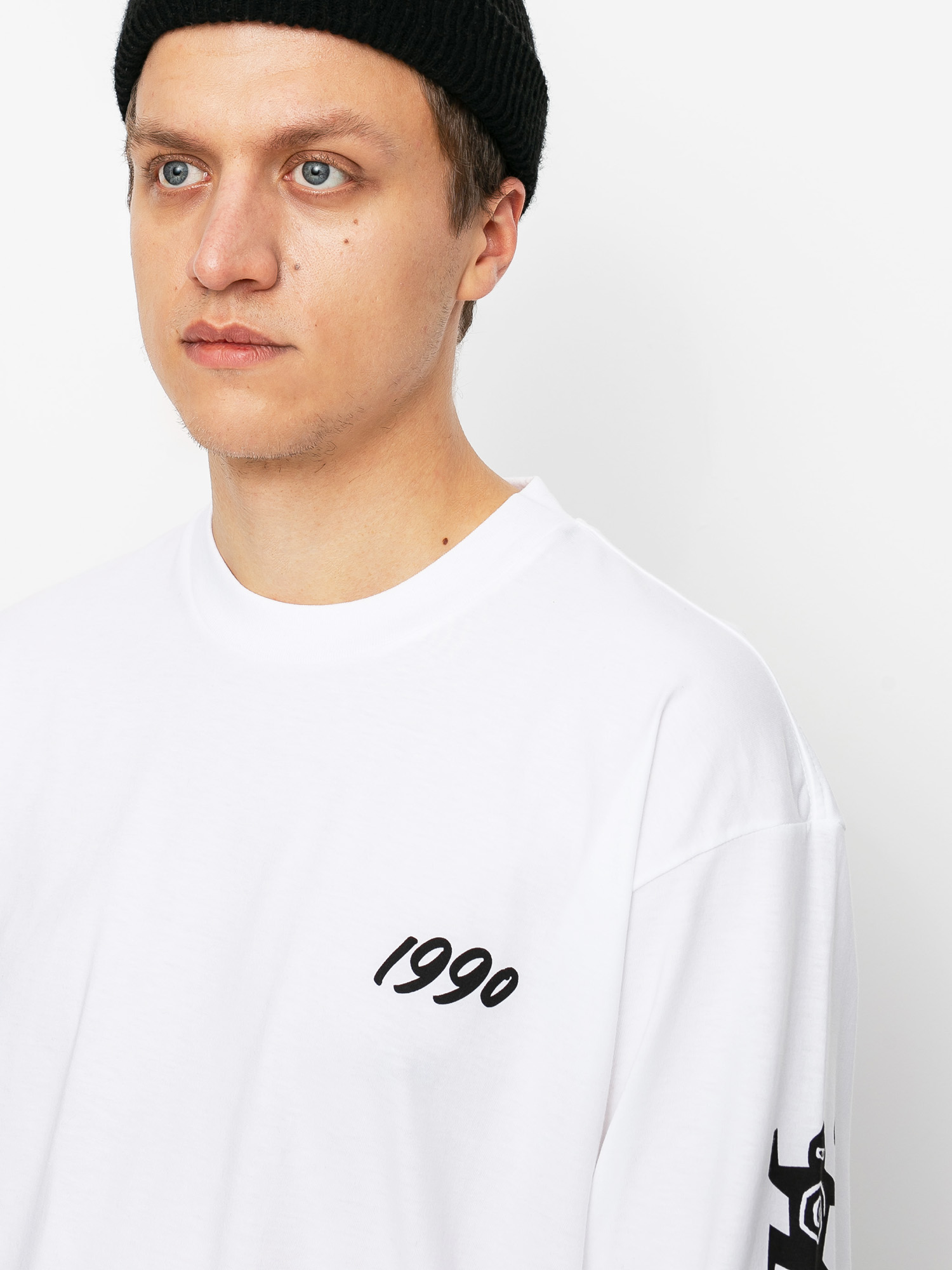 Longsleeve Carhartt WIP X Relevant Parties Ninja Tune (white/black)