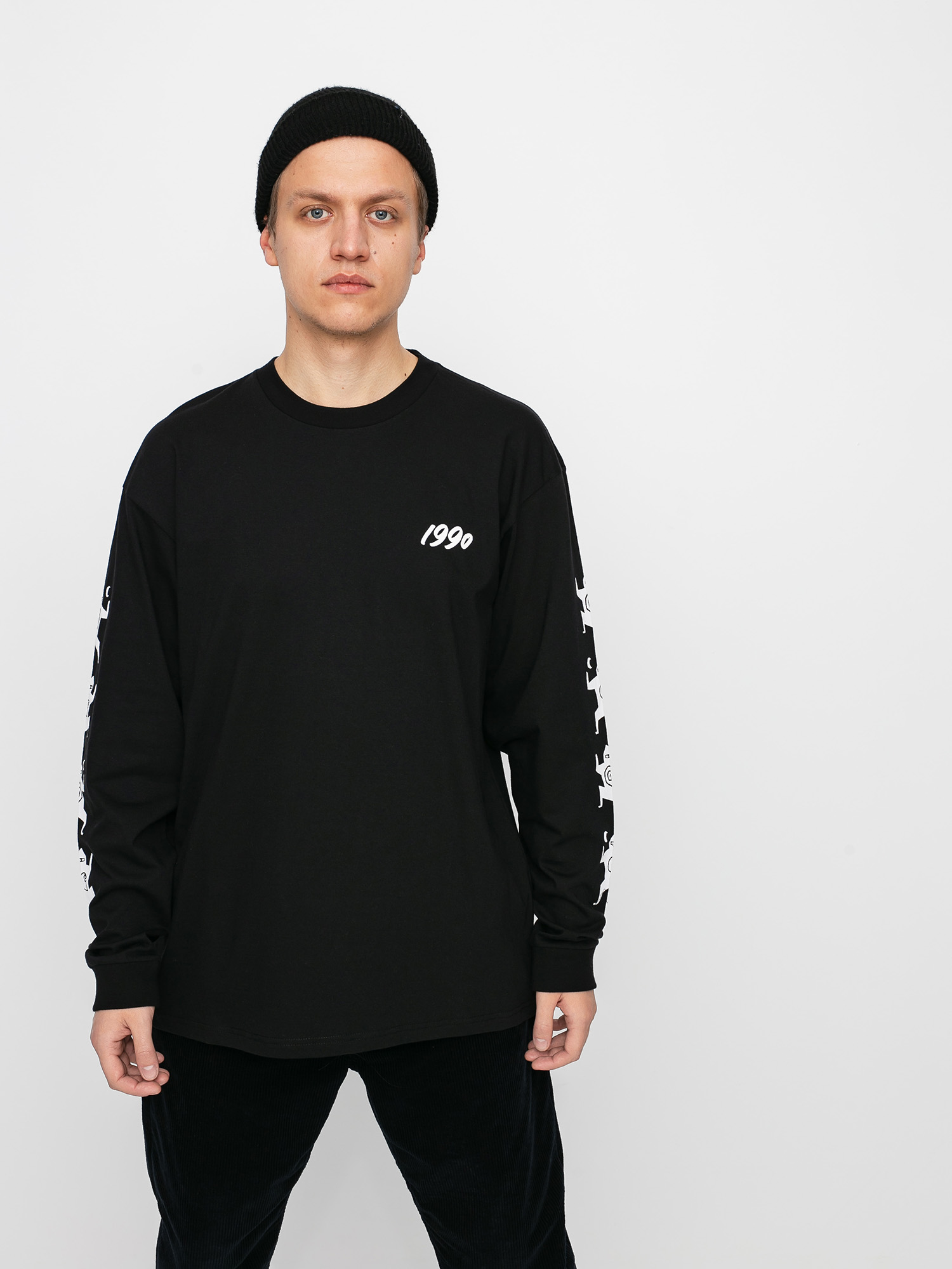 Longsleeve Carhartt WIP X Relevant Parties Ninja Tune (black/white)