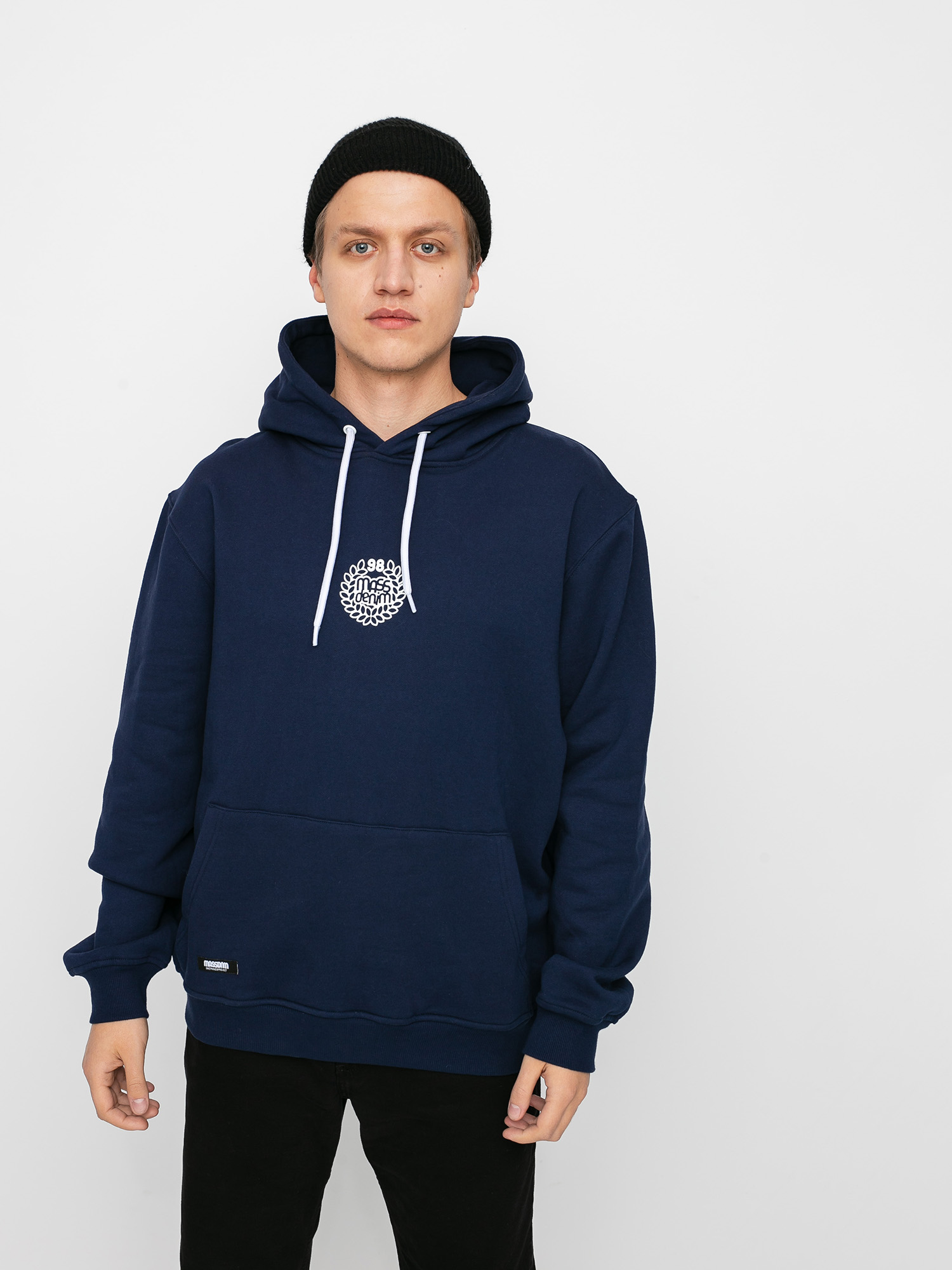 Bluza z kapturem MassDnm Base Small Logo HD (navy)