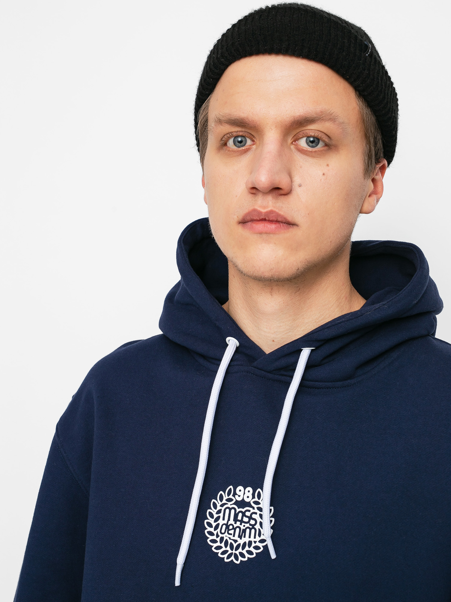 Bluza z kapturem MassDnm Base Small Logo HD (navy)