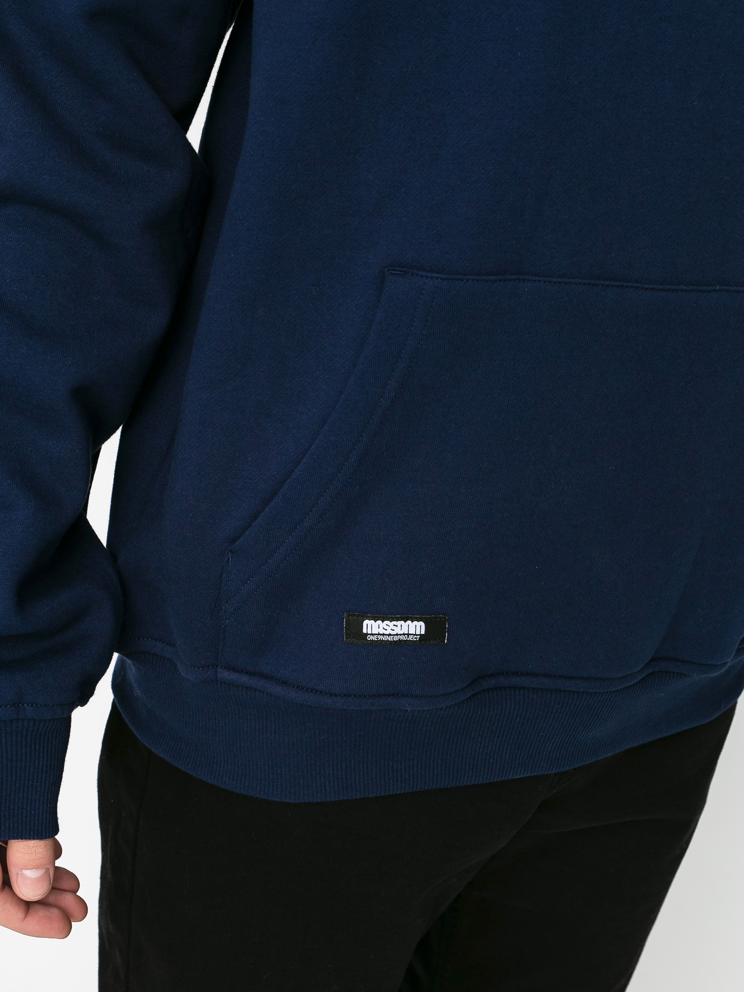 Bluza z kapturem MassDnm Base Small Logo HD (navy)
