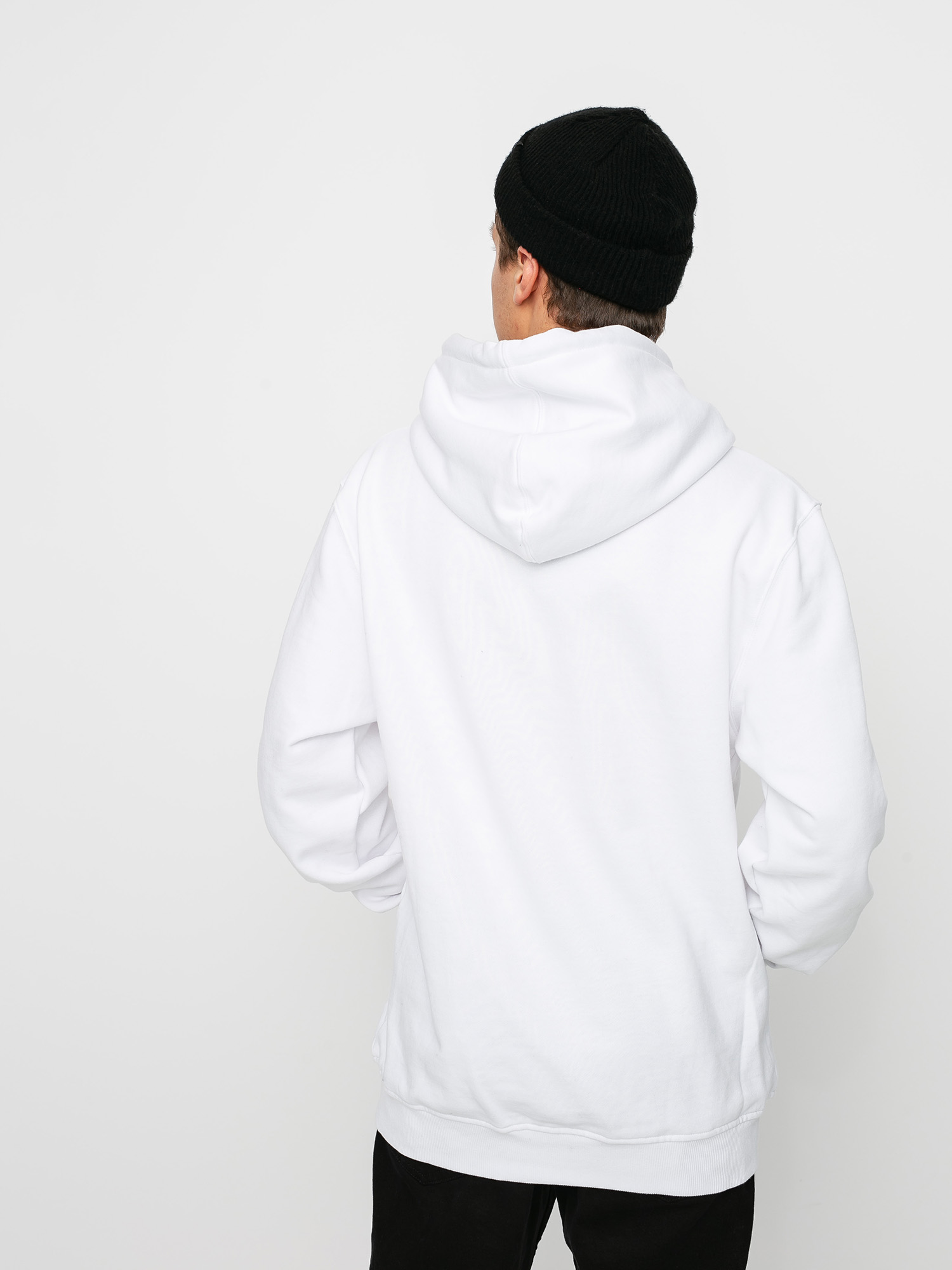 Bluza z kapturem MassDnm Signature Small Logo HD (white)