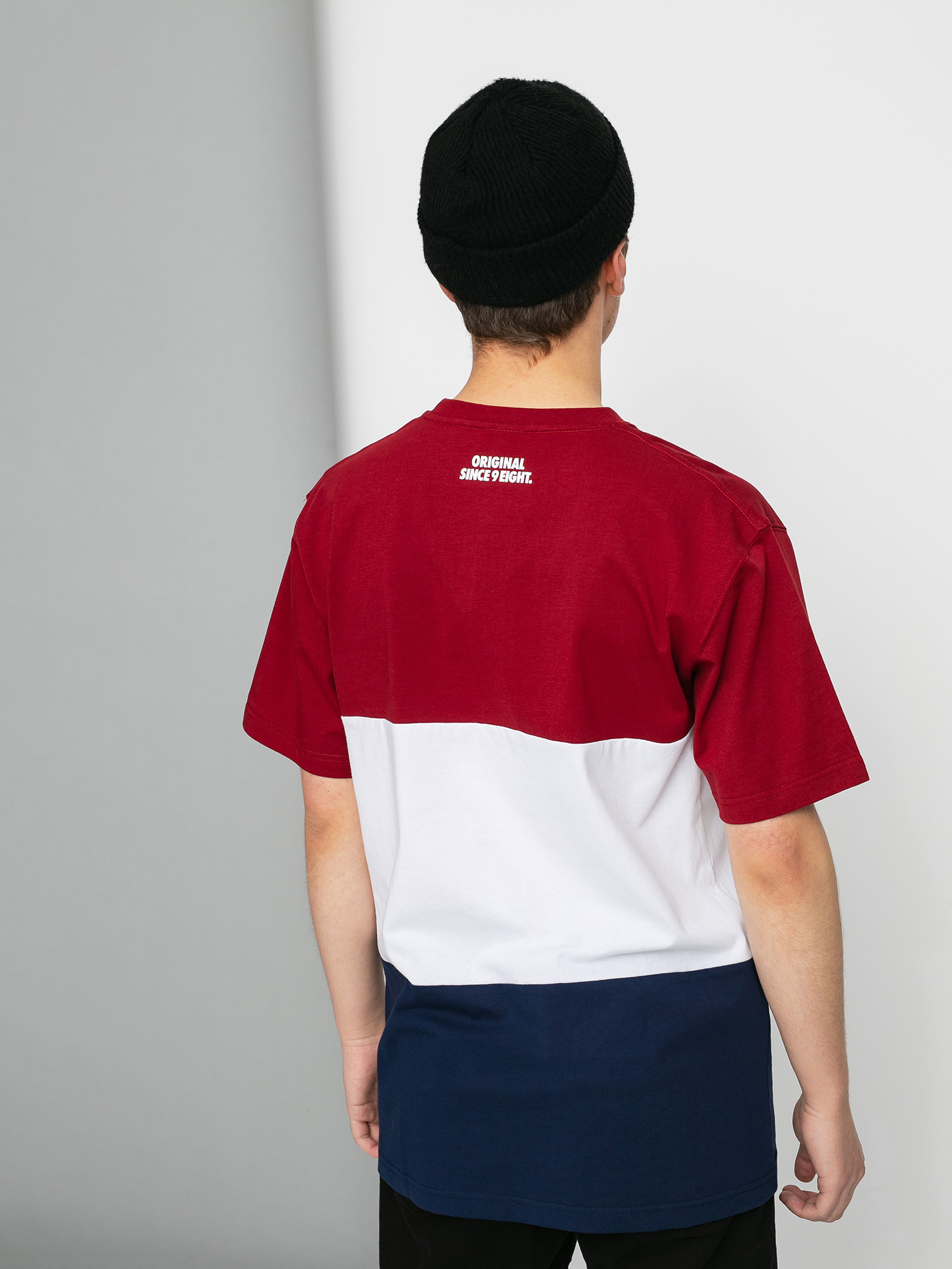 T-shirt MassDnm Zone (claret/navy)