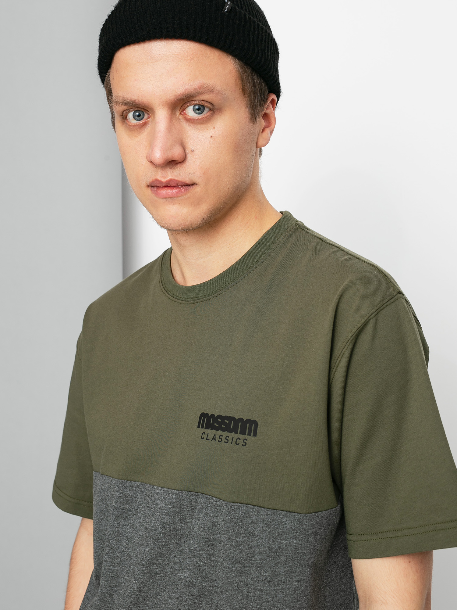 T-shirt MassDnm Zone (khaki/black)