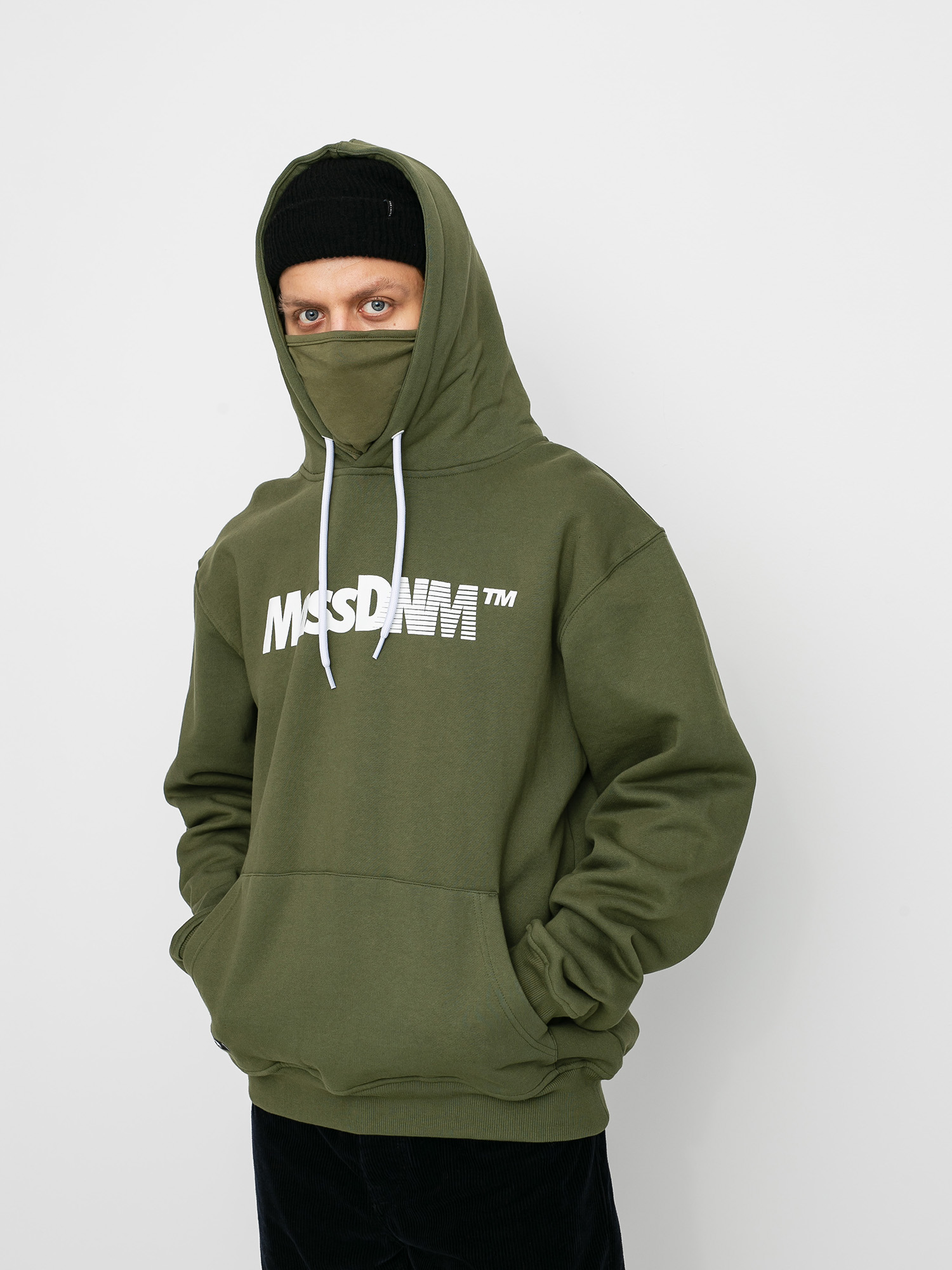 Bluza z kapturem MassDnm Shock HD (khaki)