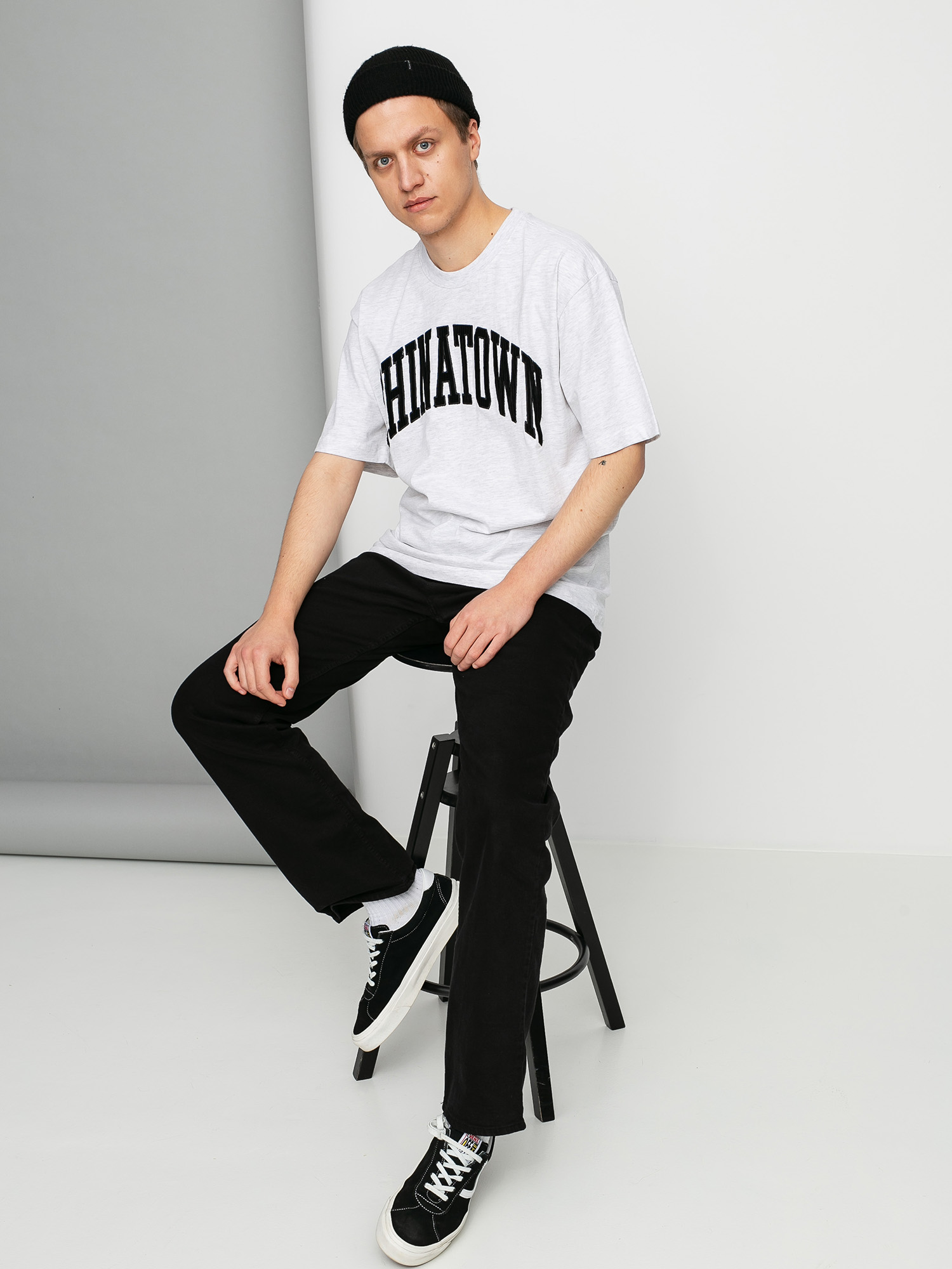 T-shirt Chinatown Market Arch Cord Nostalgia (grey)