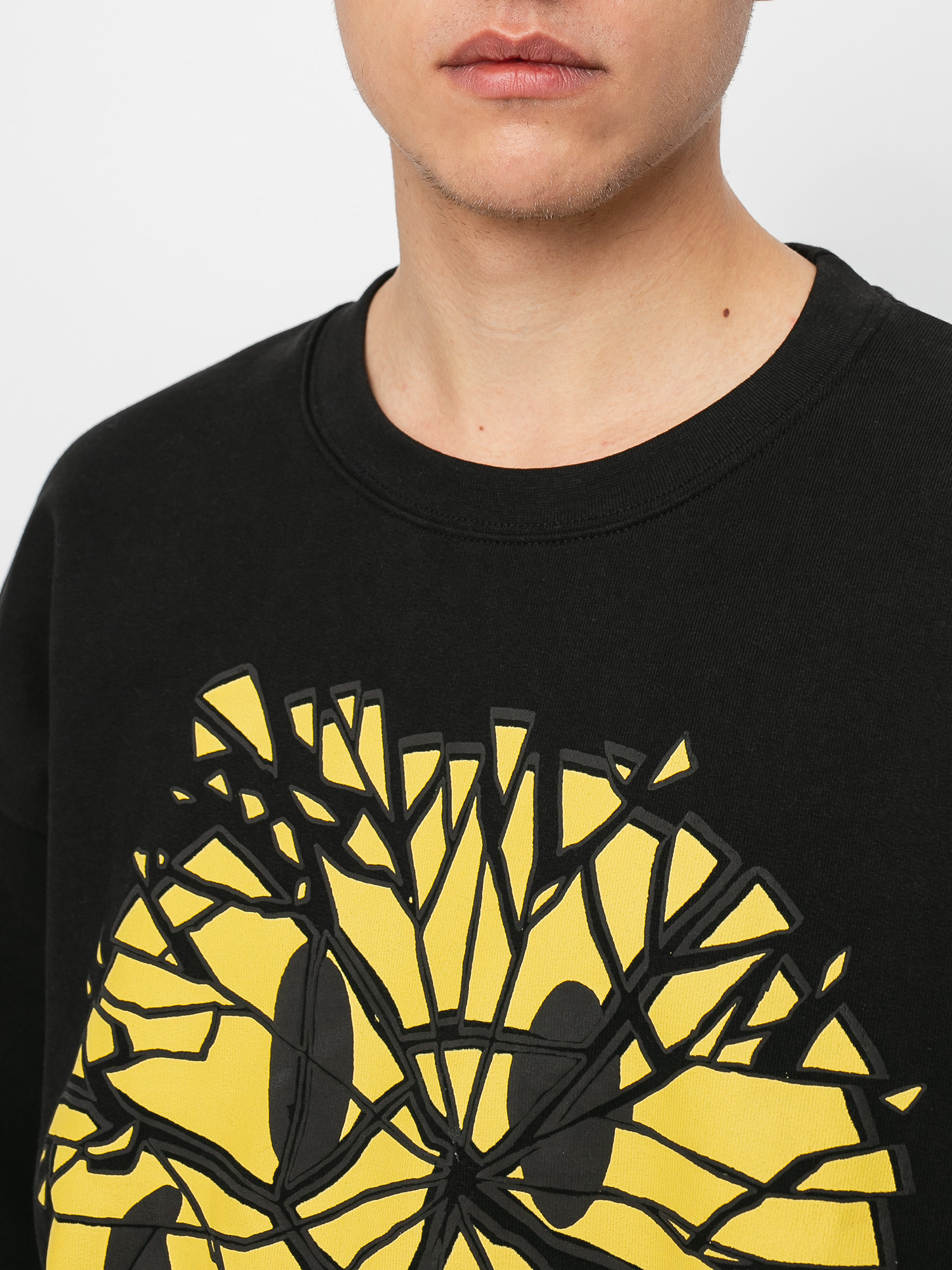 Bluza Chinatown Market Smiley Glass (black)