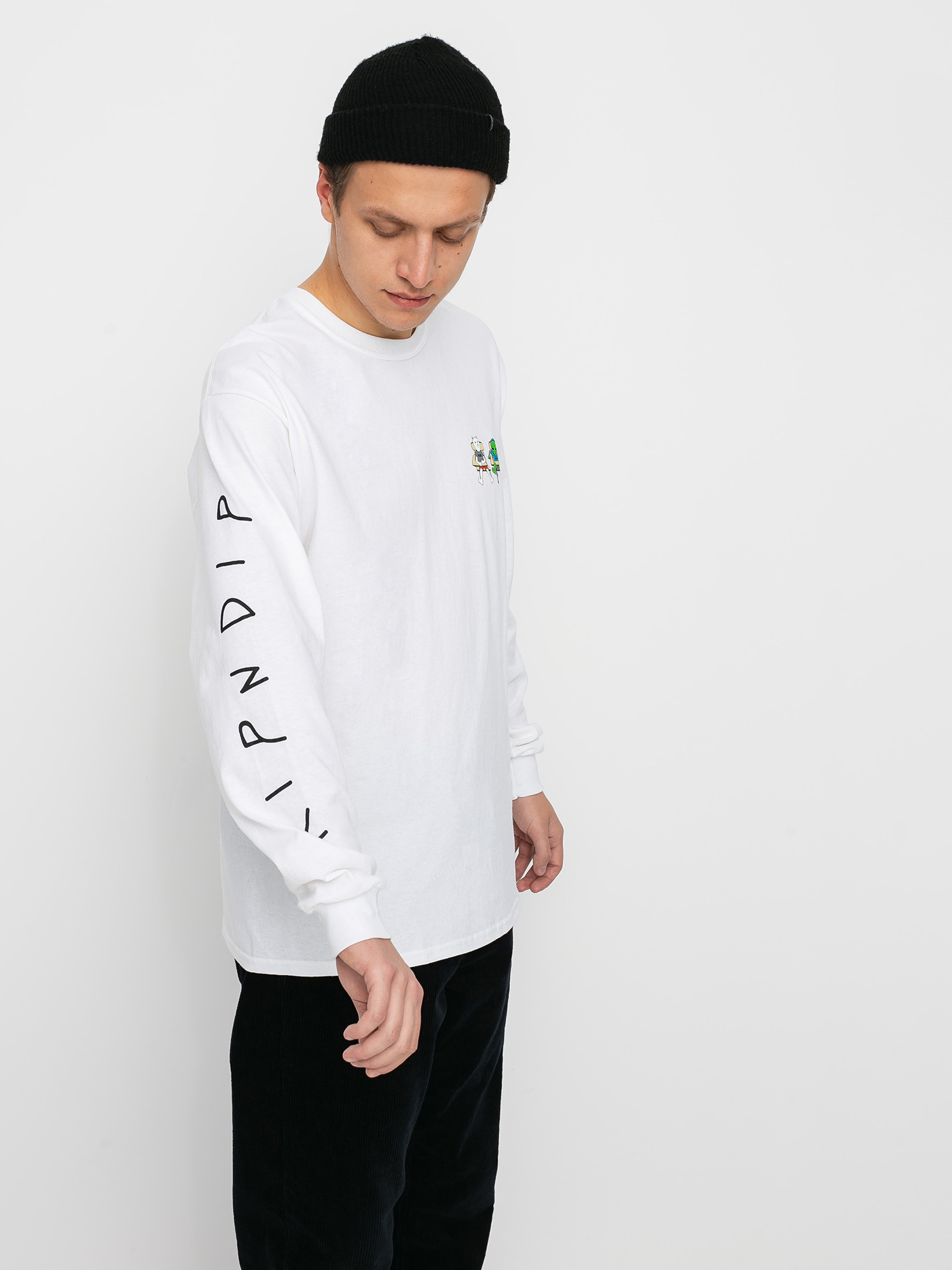 Longsleeve RipNDip Butts Up (white)