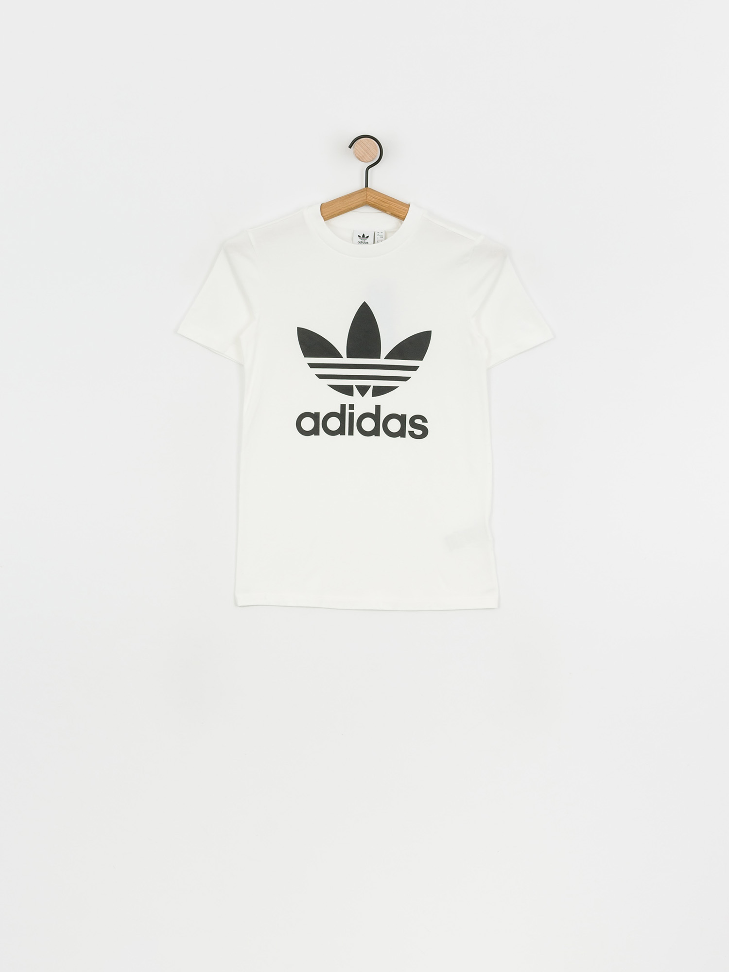 T-shirt adidas Originals Trefoil Wmn (white/black)