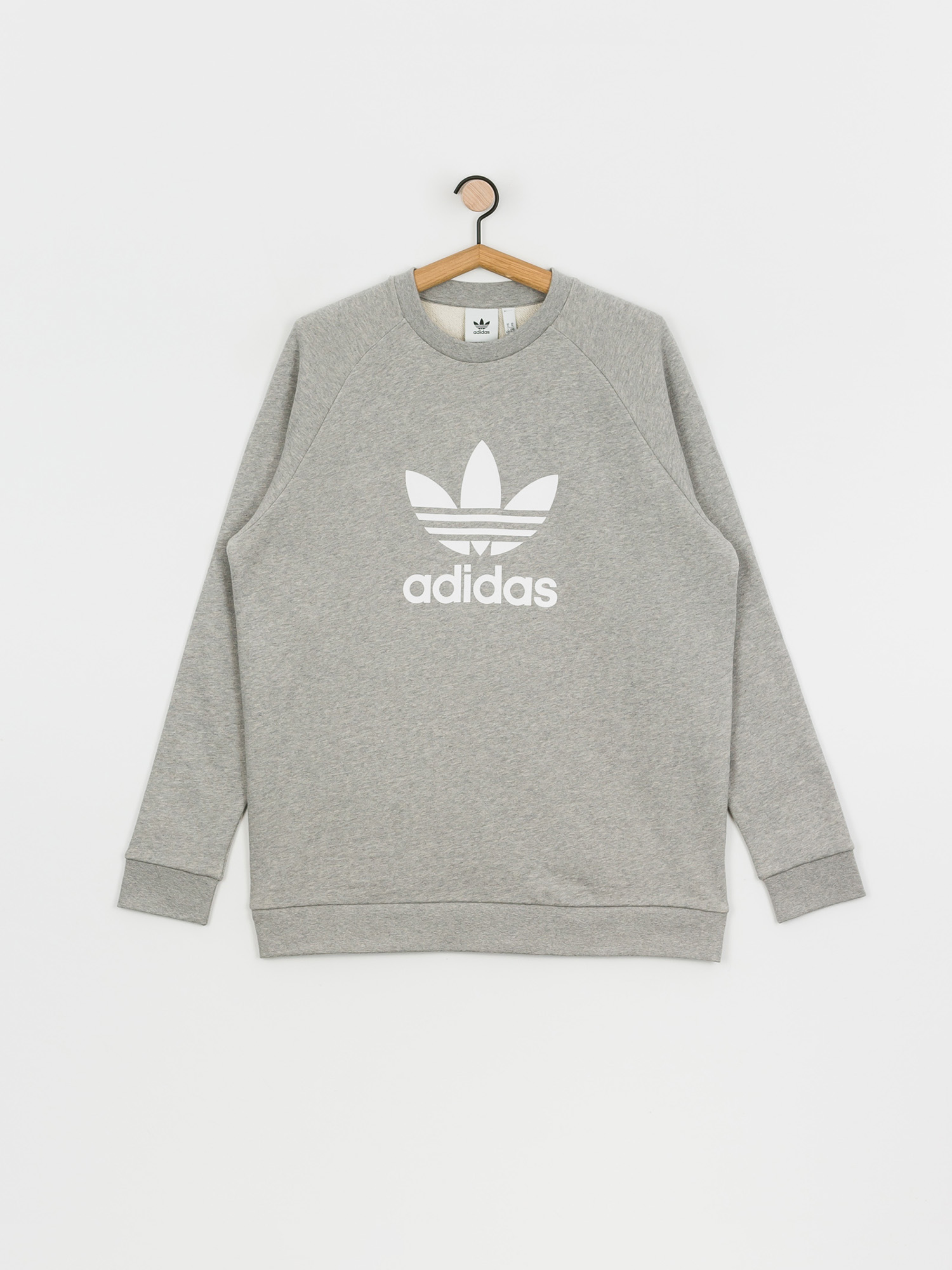 Bluza adidas Originals Trefoil Crew (medium grey heather)