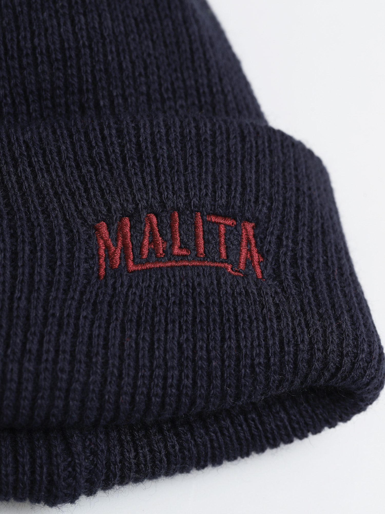 Czapka zimowa Malita Miner (navy/maroon)