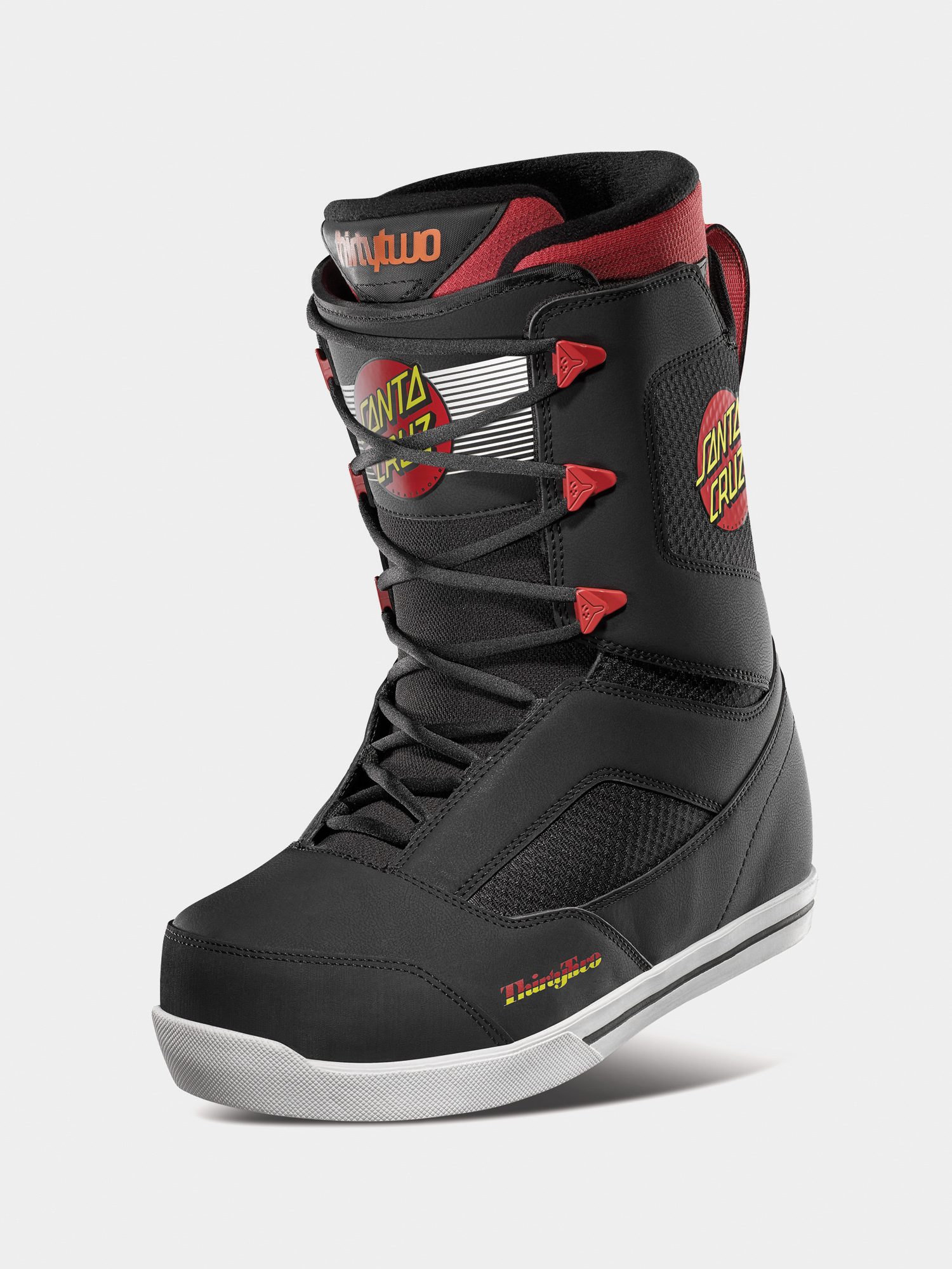 Męskie Buty snowboardowe ThirtyTwo Zephyr Santa Cruz (black/red)