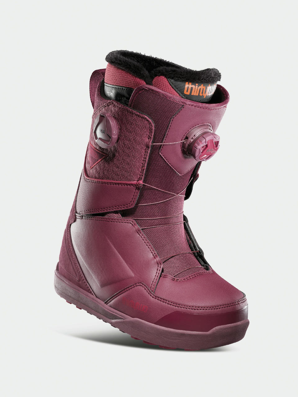 Damskie Buty snowboardowe ThirtyTwo Lashed Double Boa (maroon)