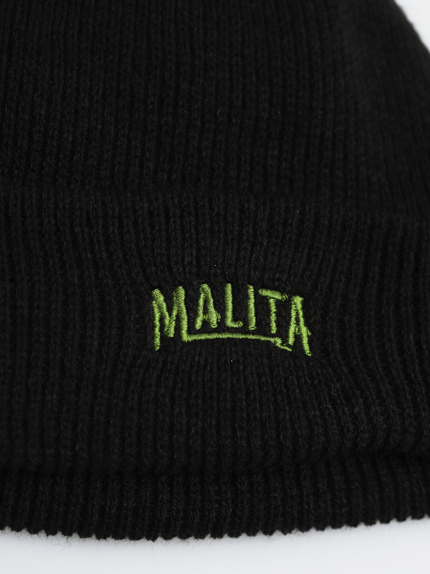 Czapka zimowa Malita Miner (black/green)