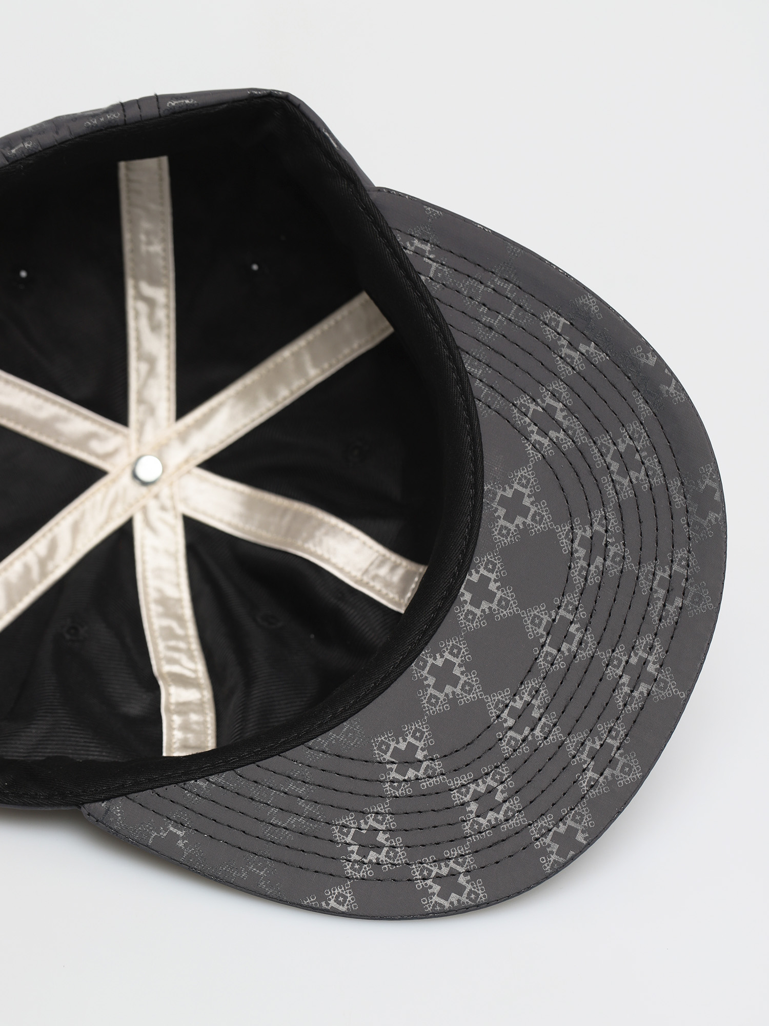 Czapka z daszkiem Diamond Supply Co. Brilliant Checkered Cross Unstructured 6 Panel ZD (black)