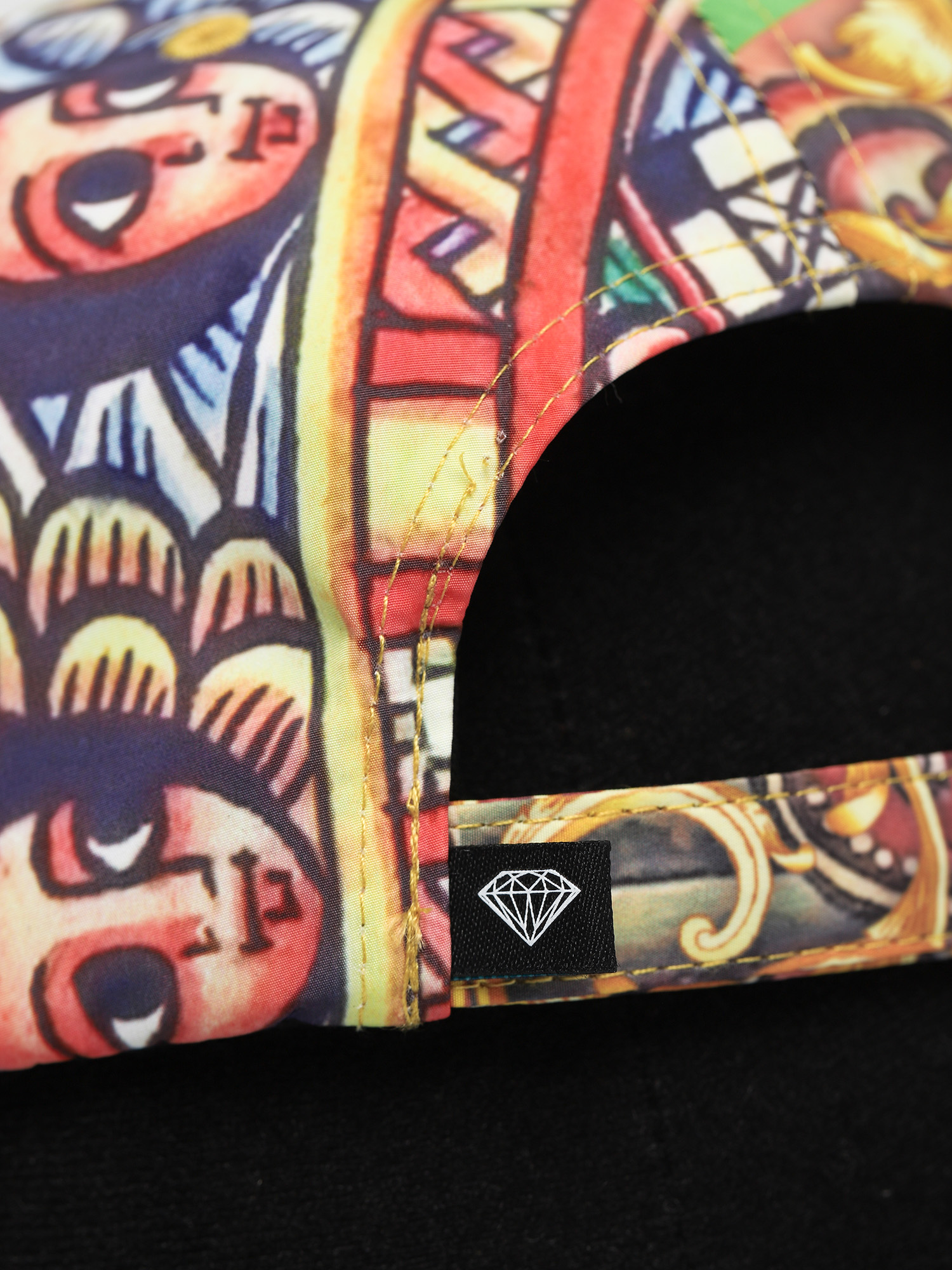 Czapka z daszkiem Diamond Supply Co. Icon Unstructured Strapback ZD (multi)