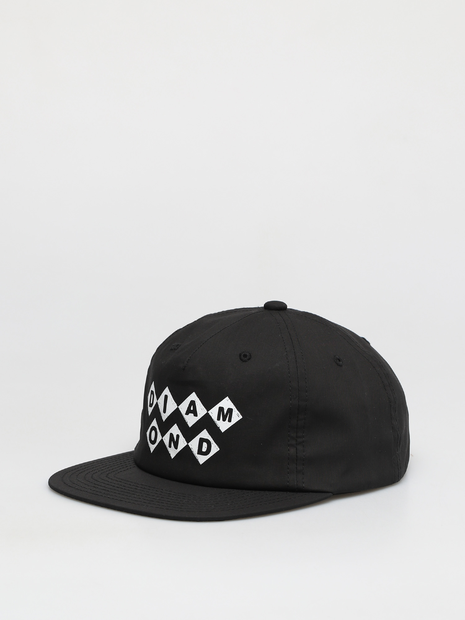 Czapka z daszkiem Diamond Supply Co. Gem Block Unstructured Strapback ZD (black)