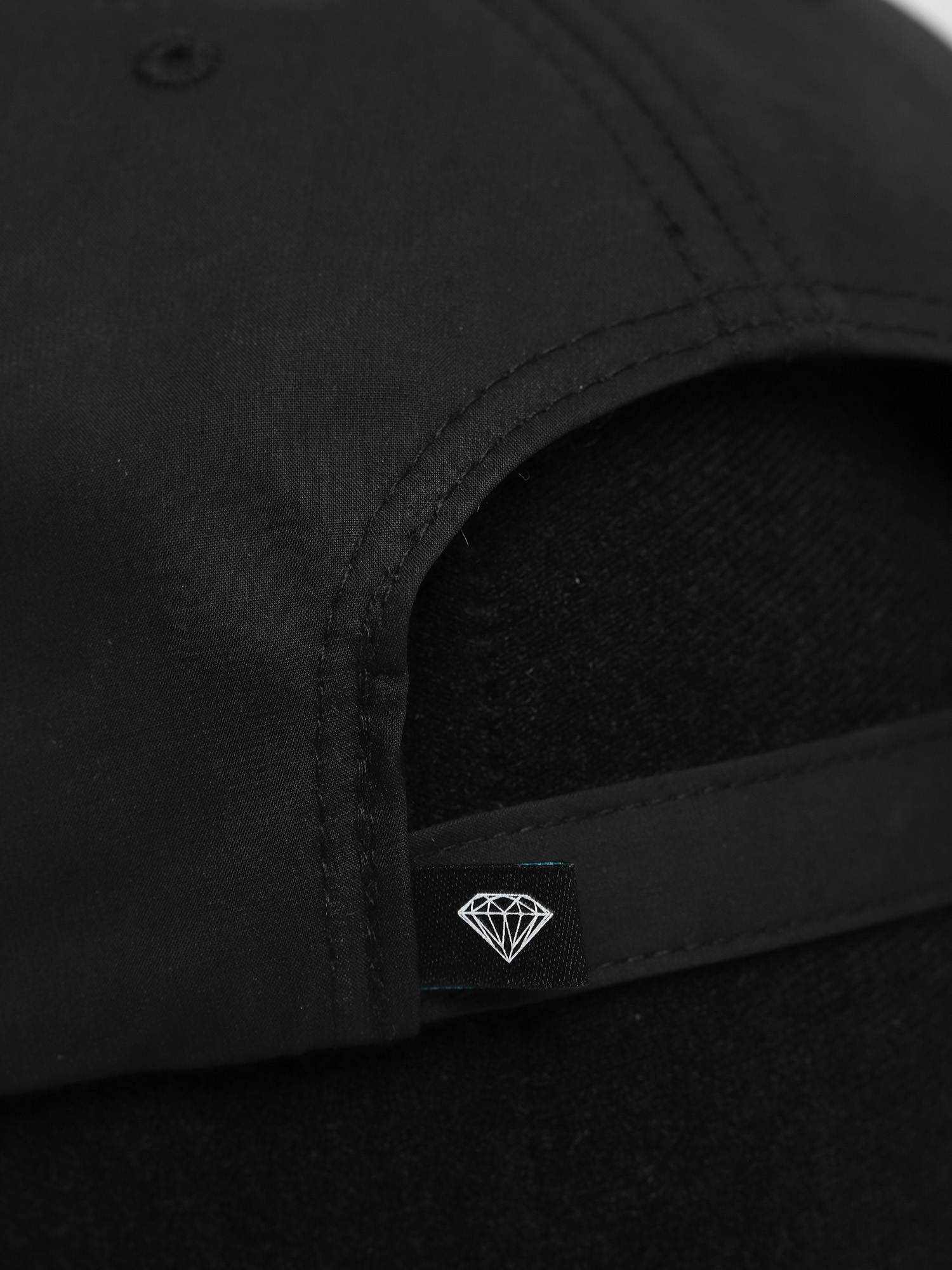 Czapka z daszkiem Diamond Supply Co. Gem Block Unstructured Strapback ZD (black)