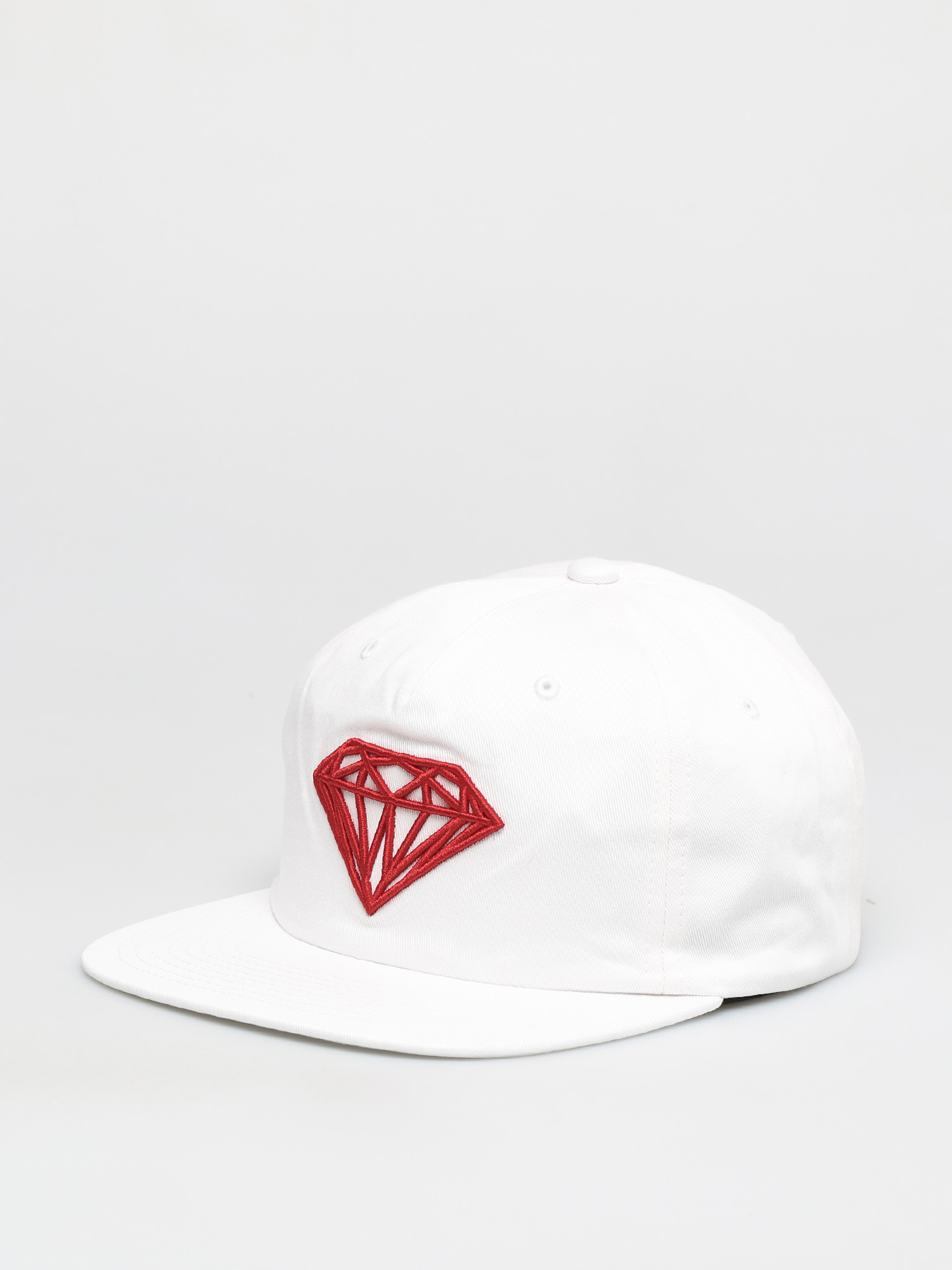 Czapka z daszkiem Diamond Supply Co. Brilliant Unstructured Snapback ZD (white)