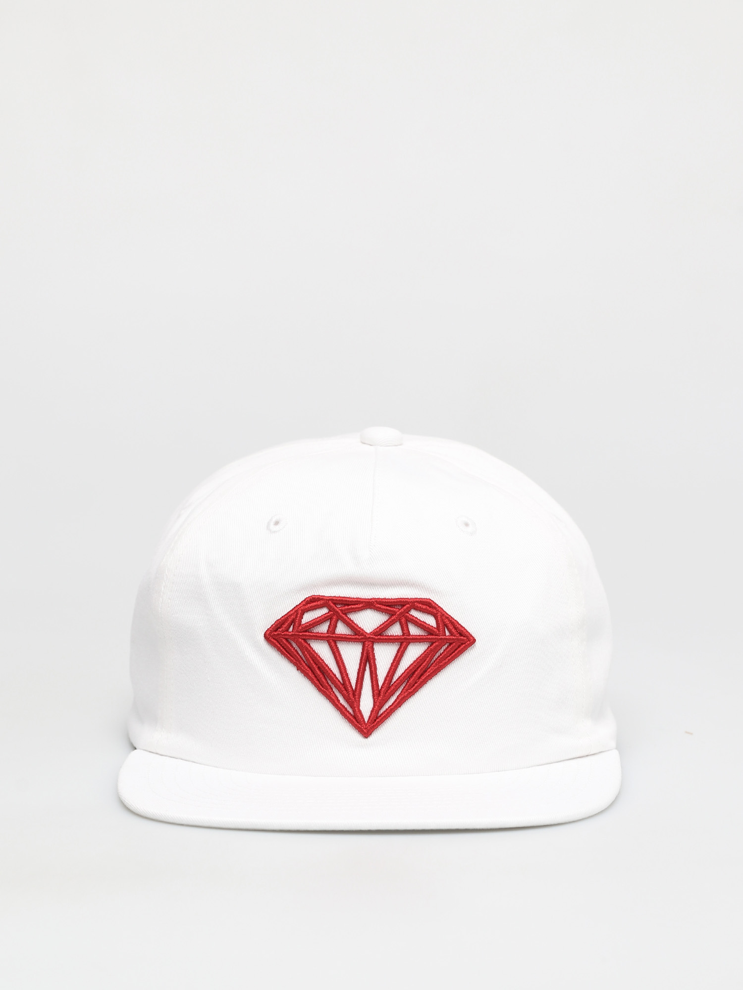 Czapka z daszkiem Diamond Supply Co. Brilliant Unstructured Snapback ZD (white)