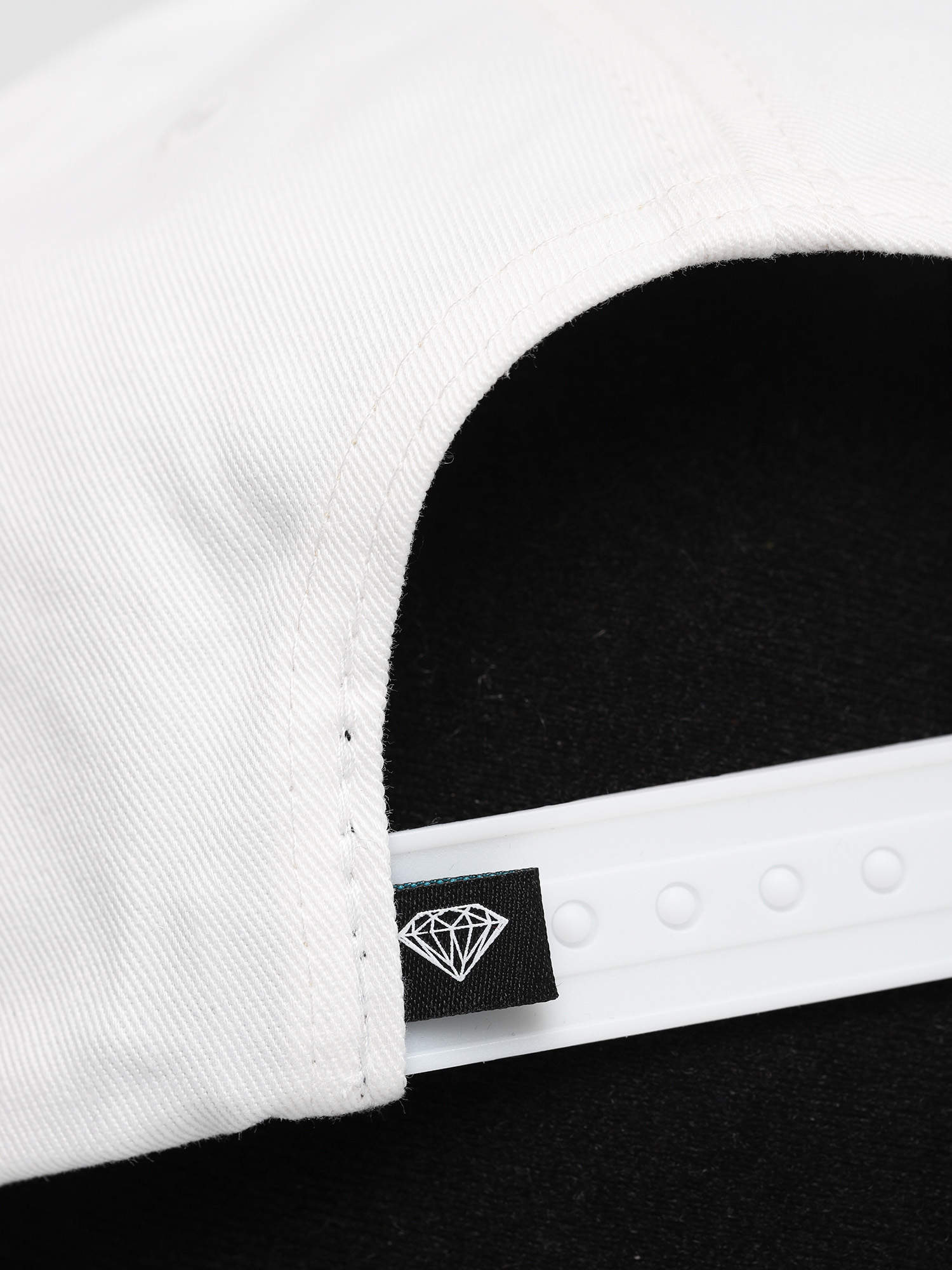 Czapka z daszkiem Diamond Supply Co. Brilliant Unstructured Snapback ZD (white)