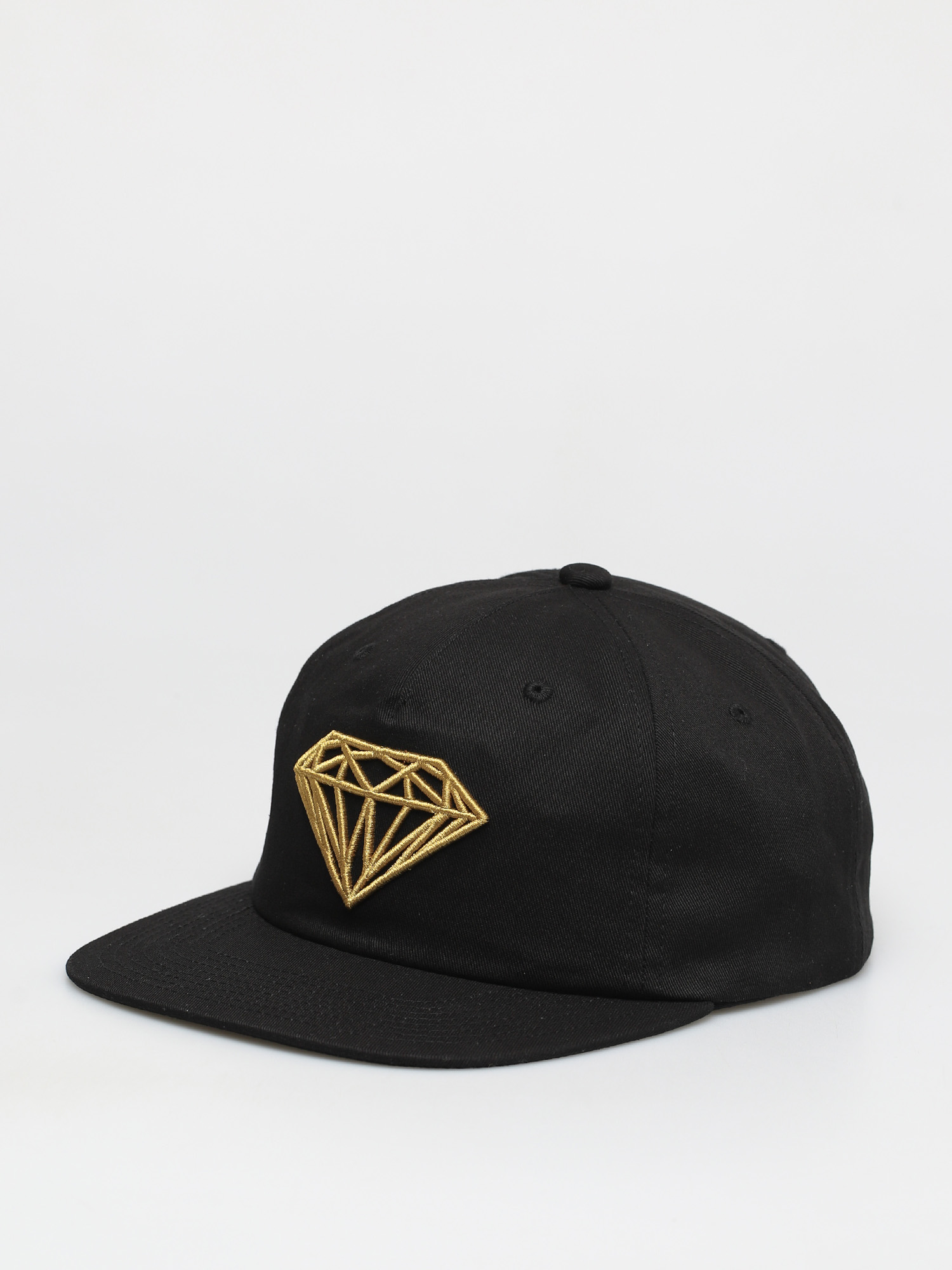 Czapka z daszkiem Diamond Supply Co. Brilliant Unstructured Snapback ZD (black)