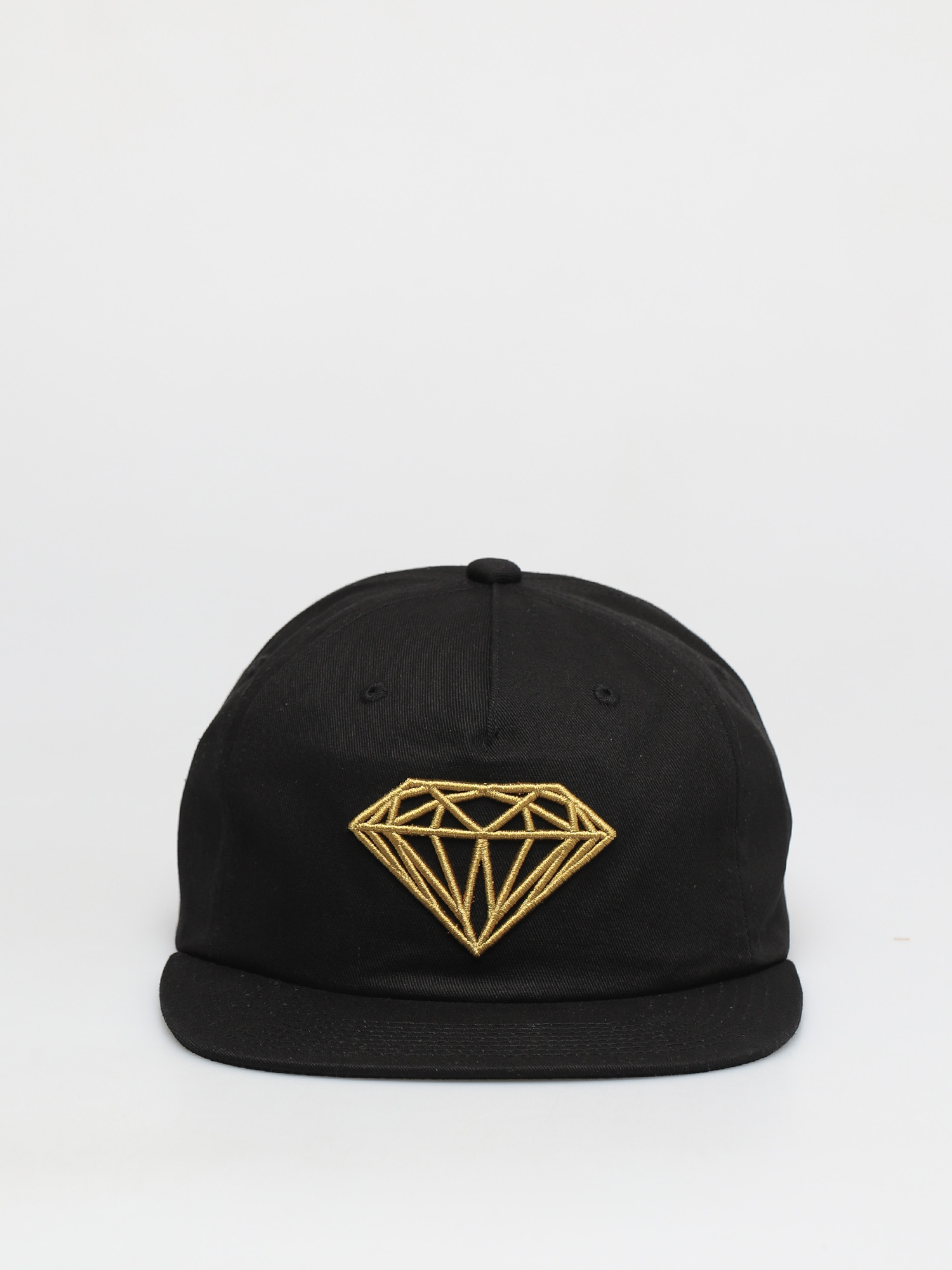 Czapka z daszkiem Diamond Supply Co. Brilliant Unstructured Snapback ZD (black)