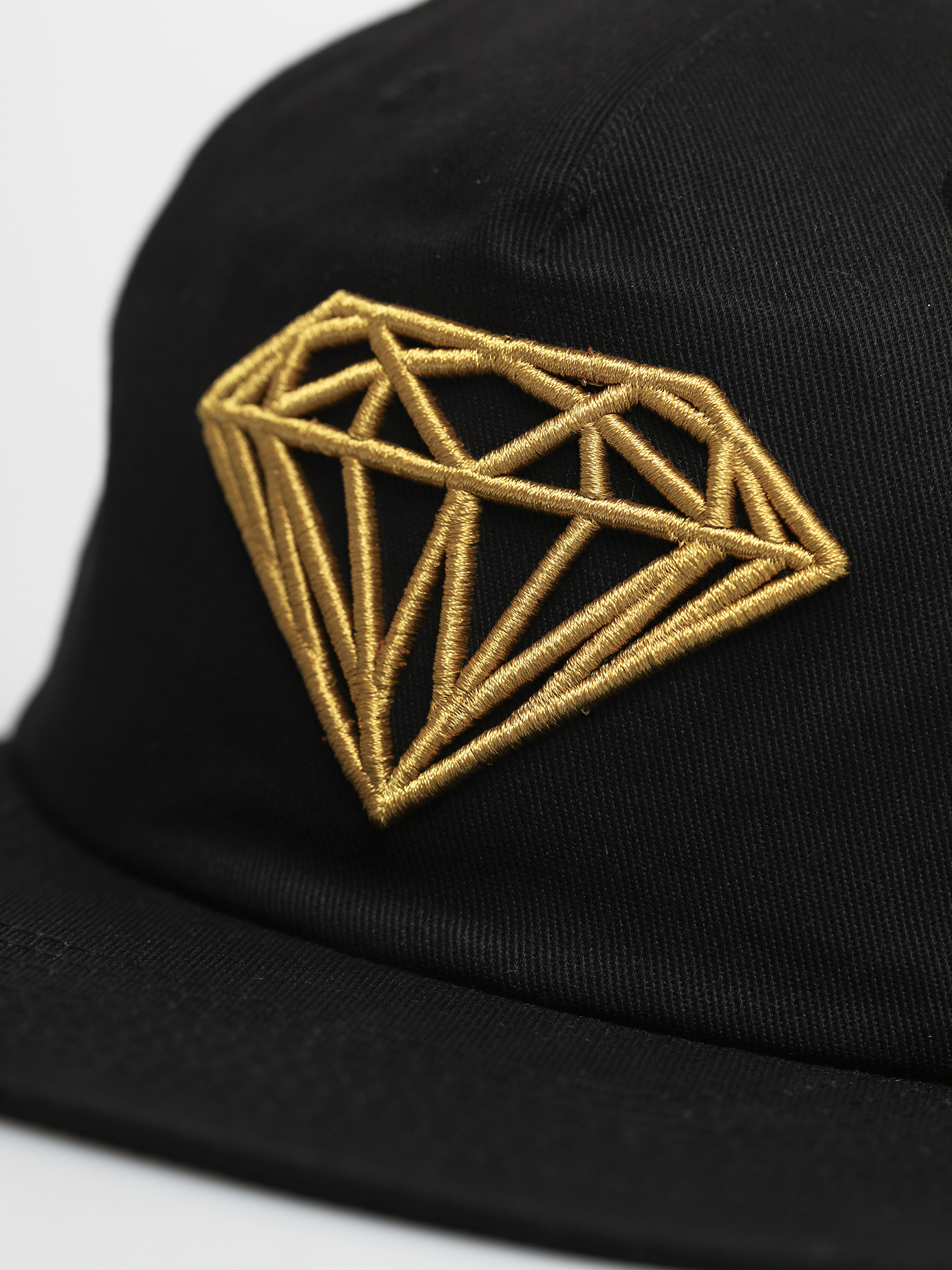 Czapka z daszkiem Diamond Supply Co. Brilliant Unstructured Snapback ZD (black)